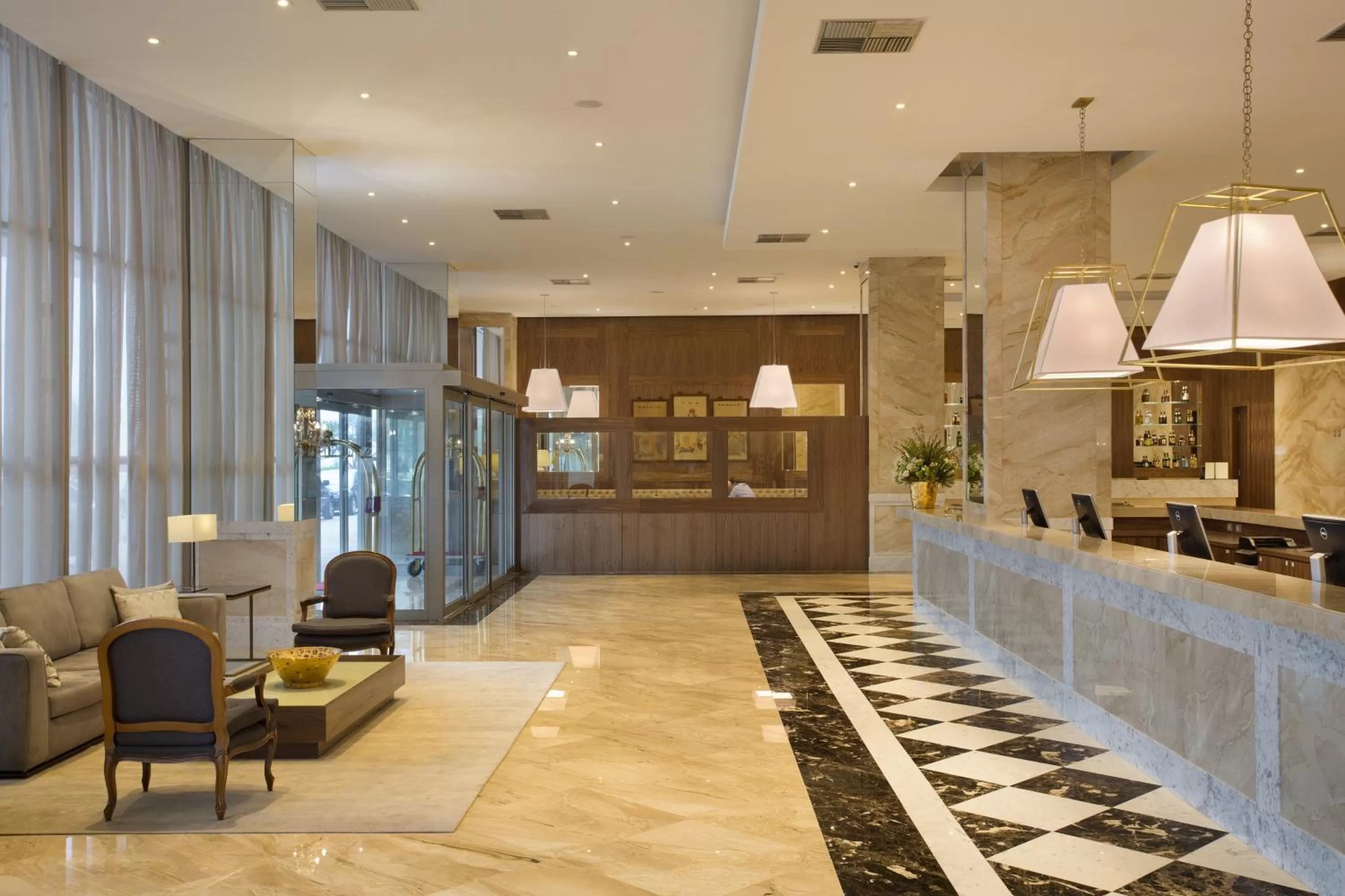 Lobby or reception in Windsor Marapendi Hotel