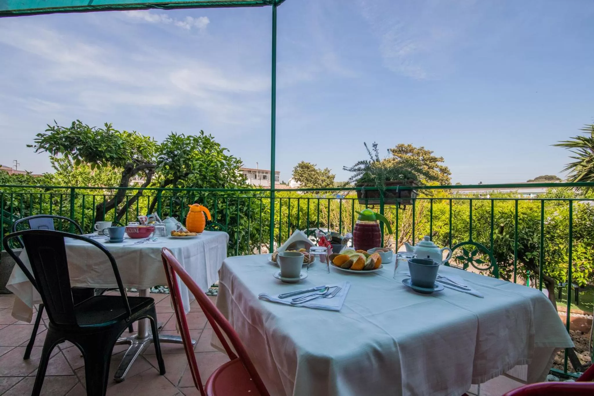 Garden in Villa Rocla guest house Pompei