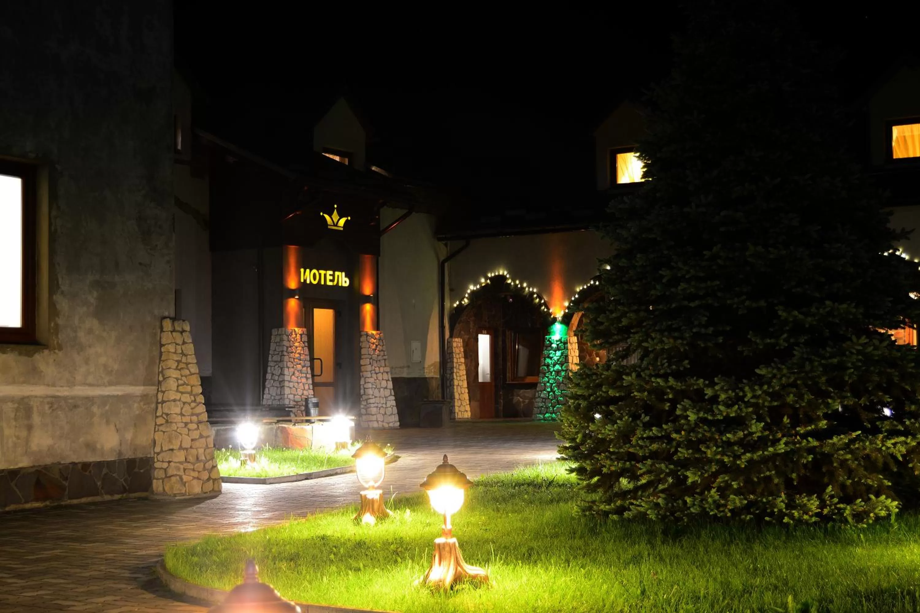 Property building in Hotel Korona