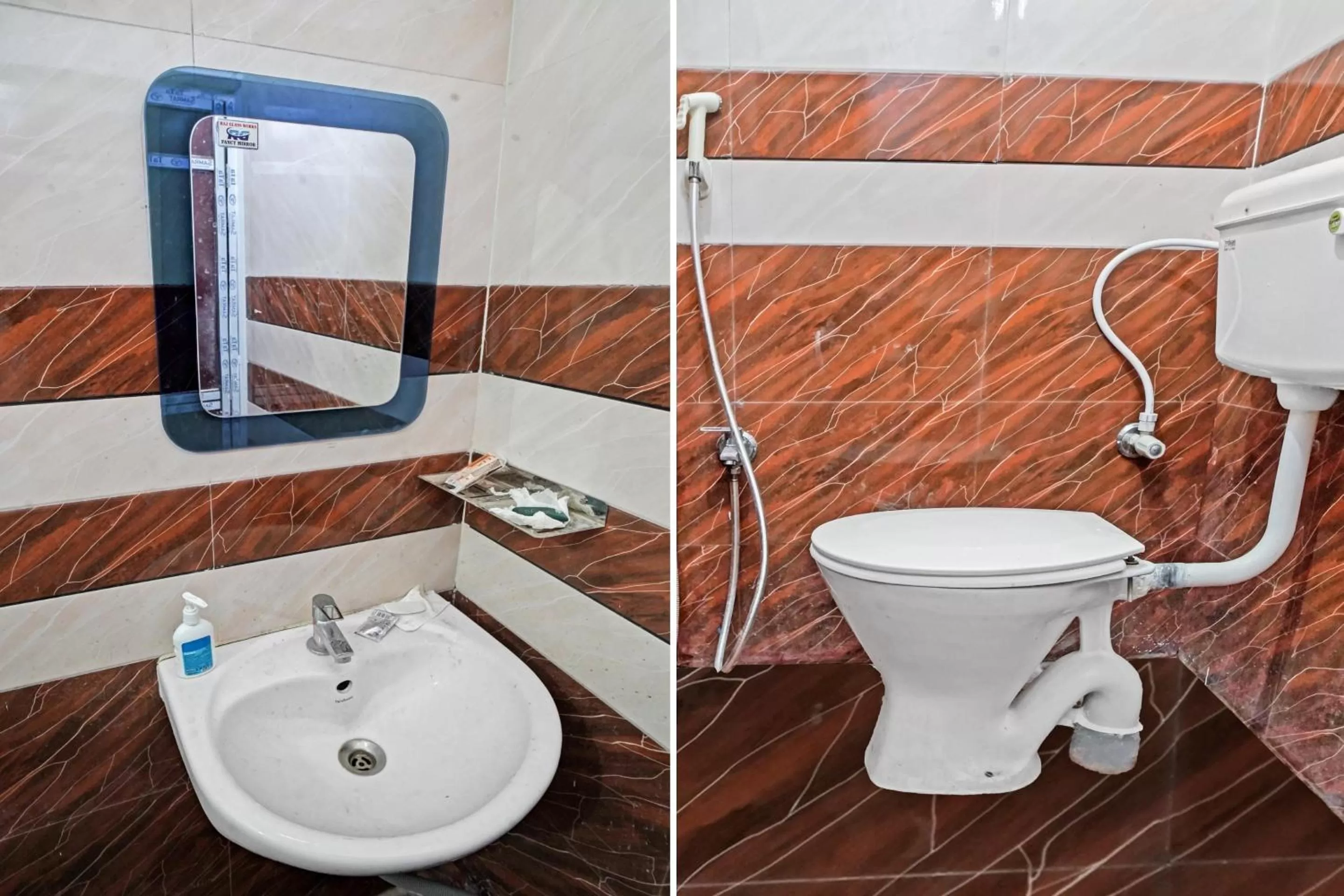 Bathroom in OYO Flagship Hotel Sun City