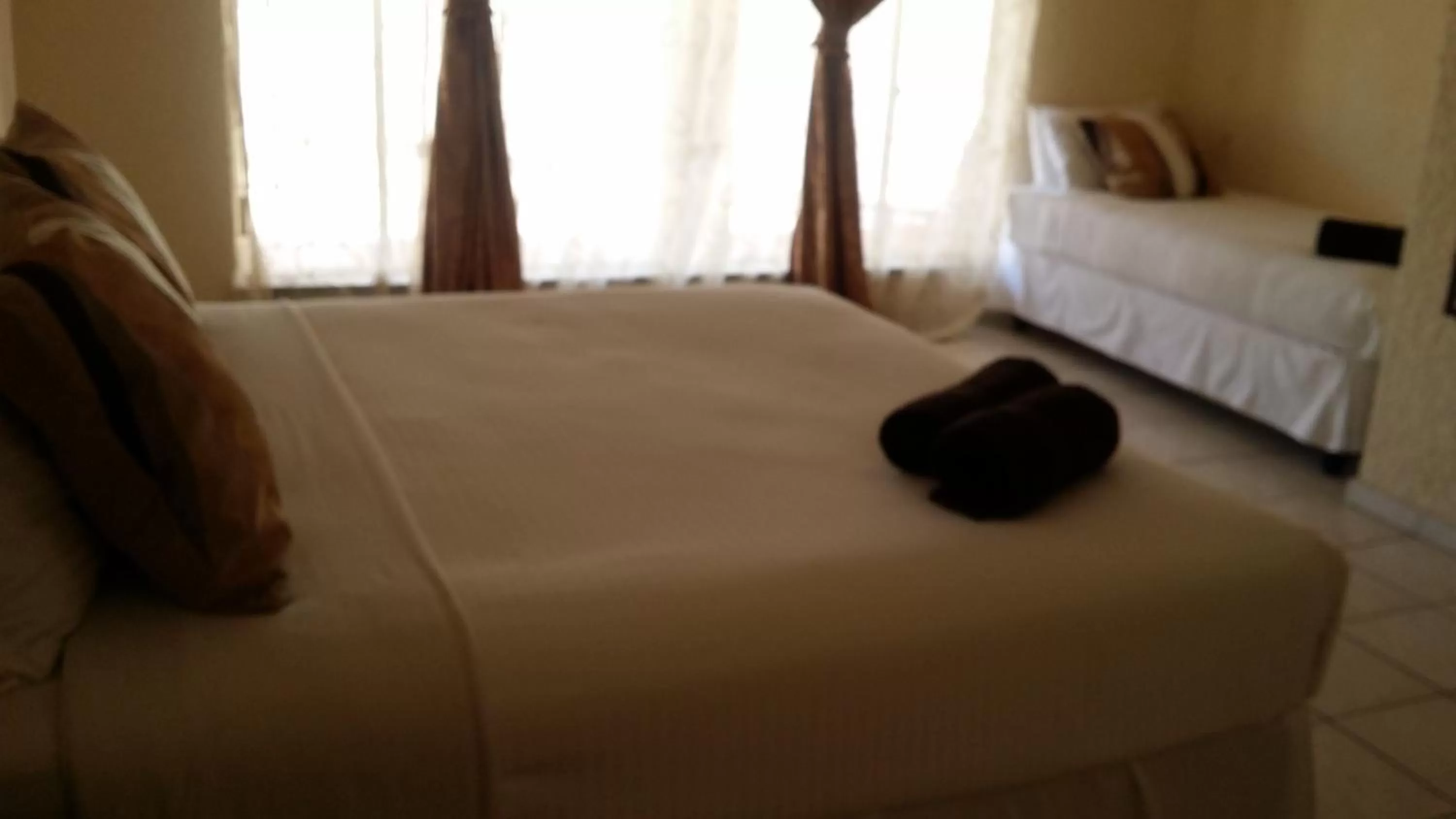 Bed in Moye Guest House