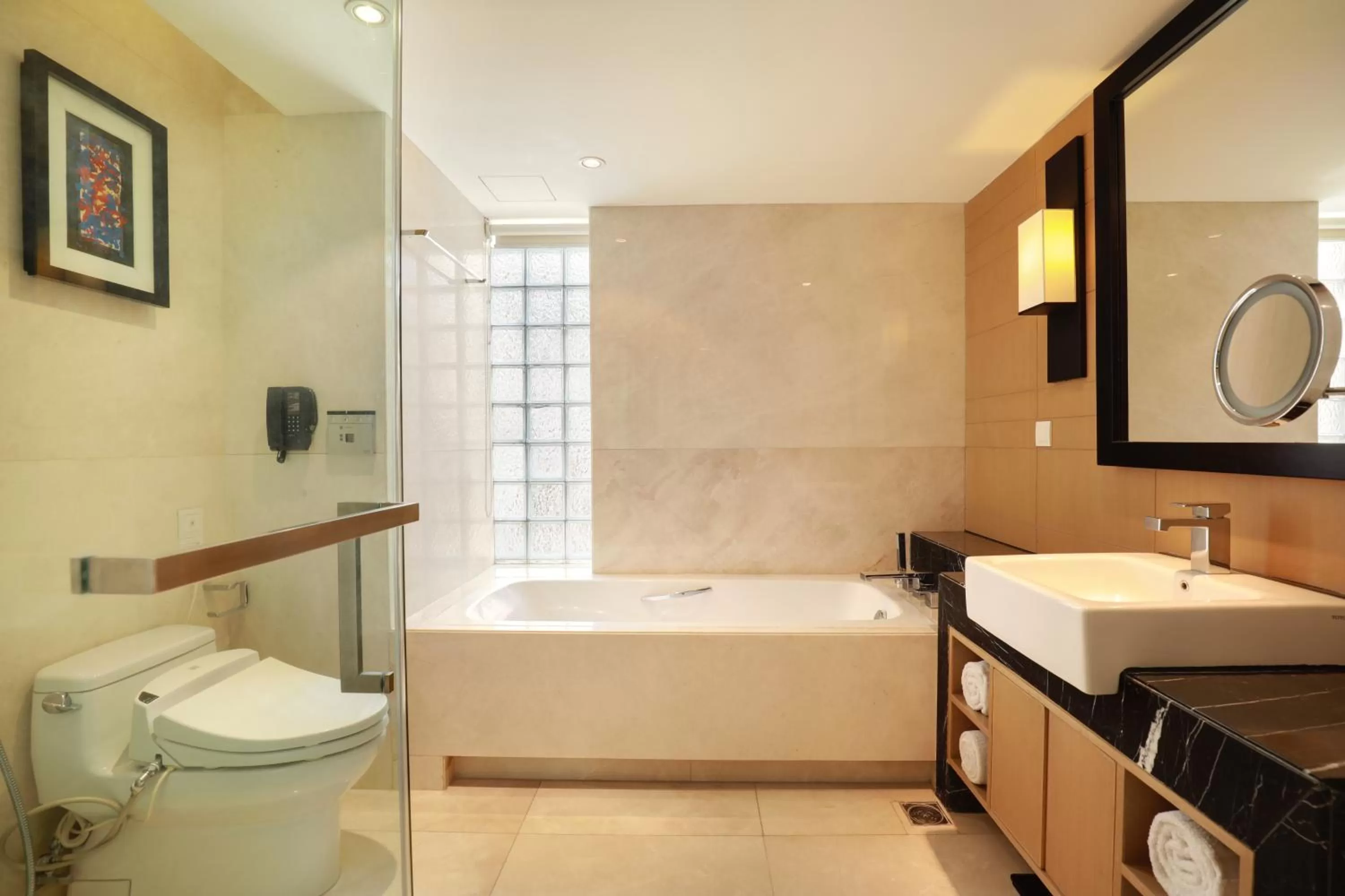 Bathroom in Crowne Plaza Dhaka Gulshan by IHG