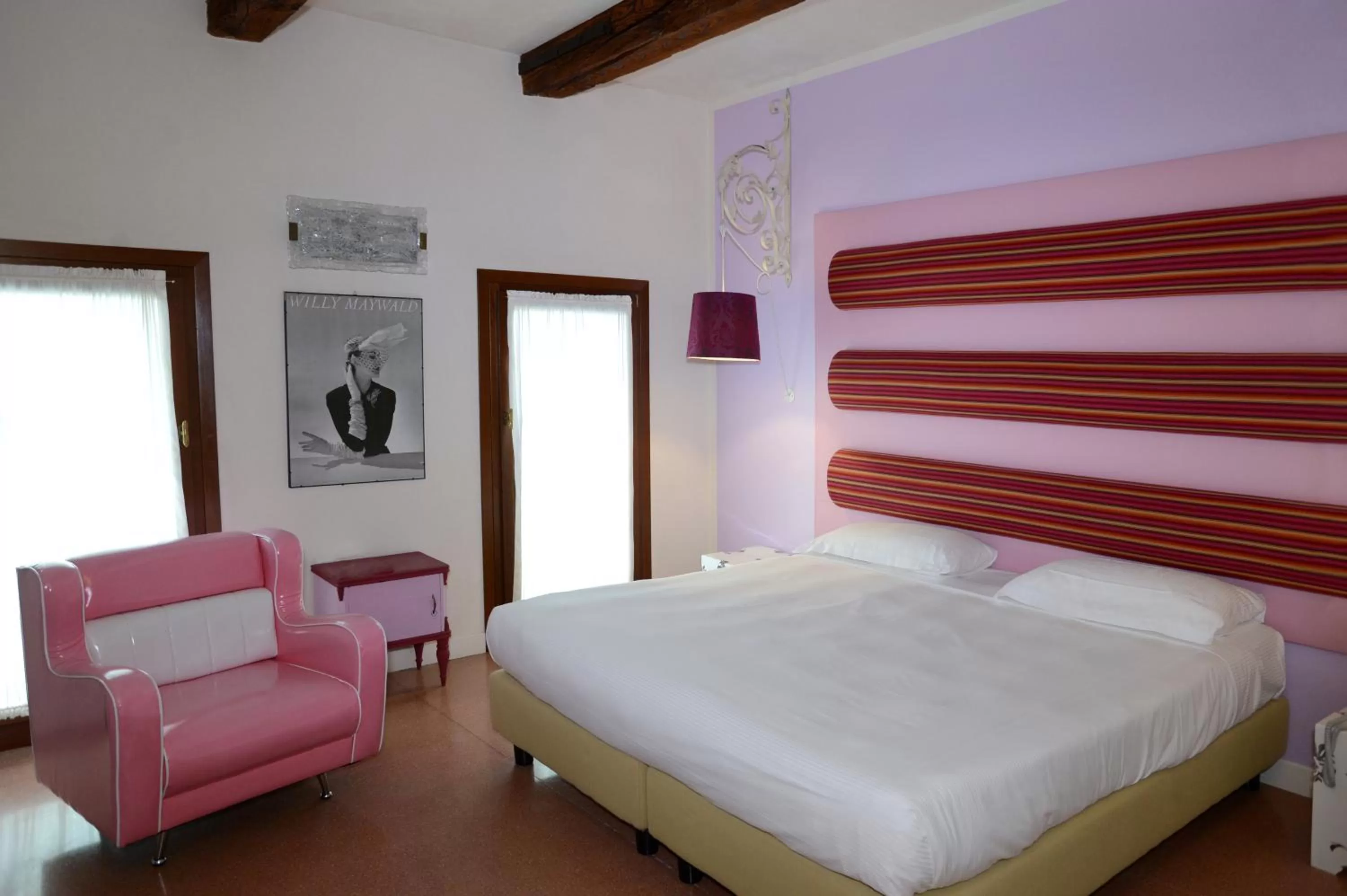 Bedroom, Bed in Villa Foscarini Cornaro