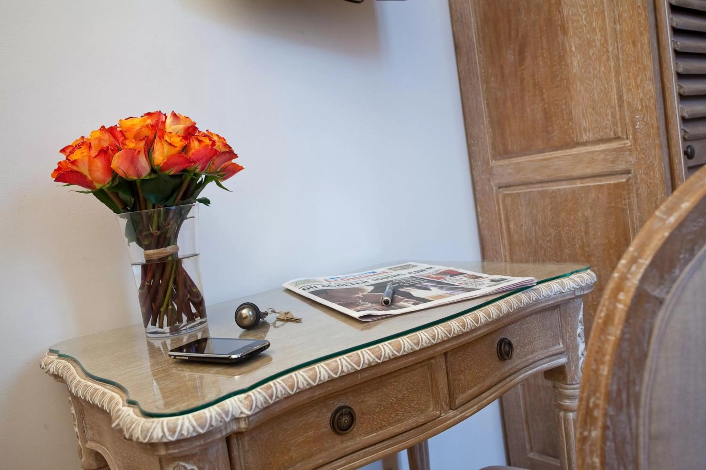 Bedroom in Hôtel Du Printemps