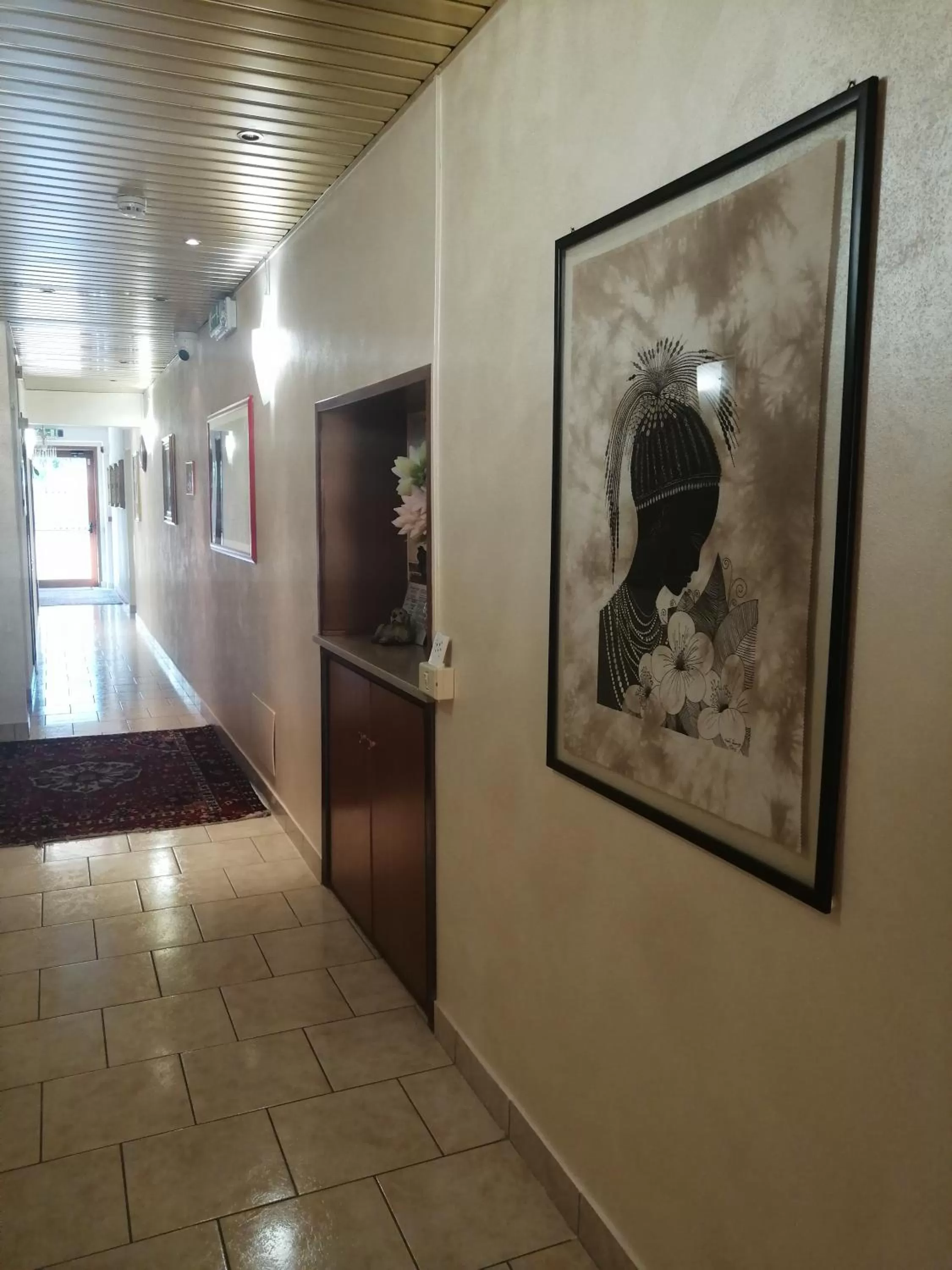 Decorative detail in Hotel Siros