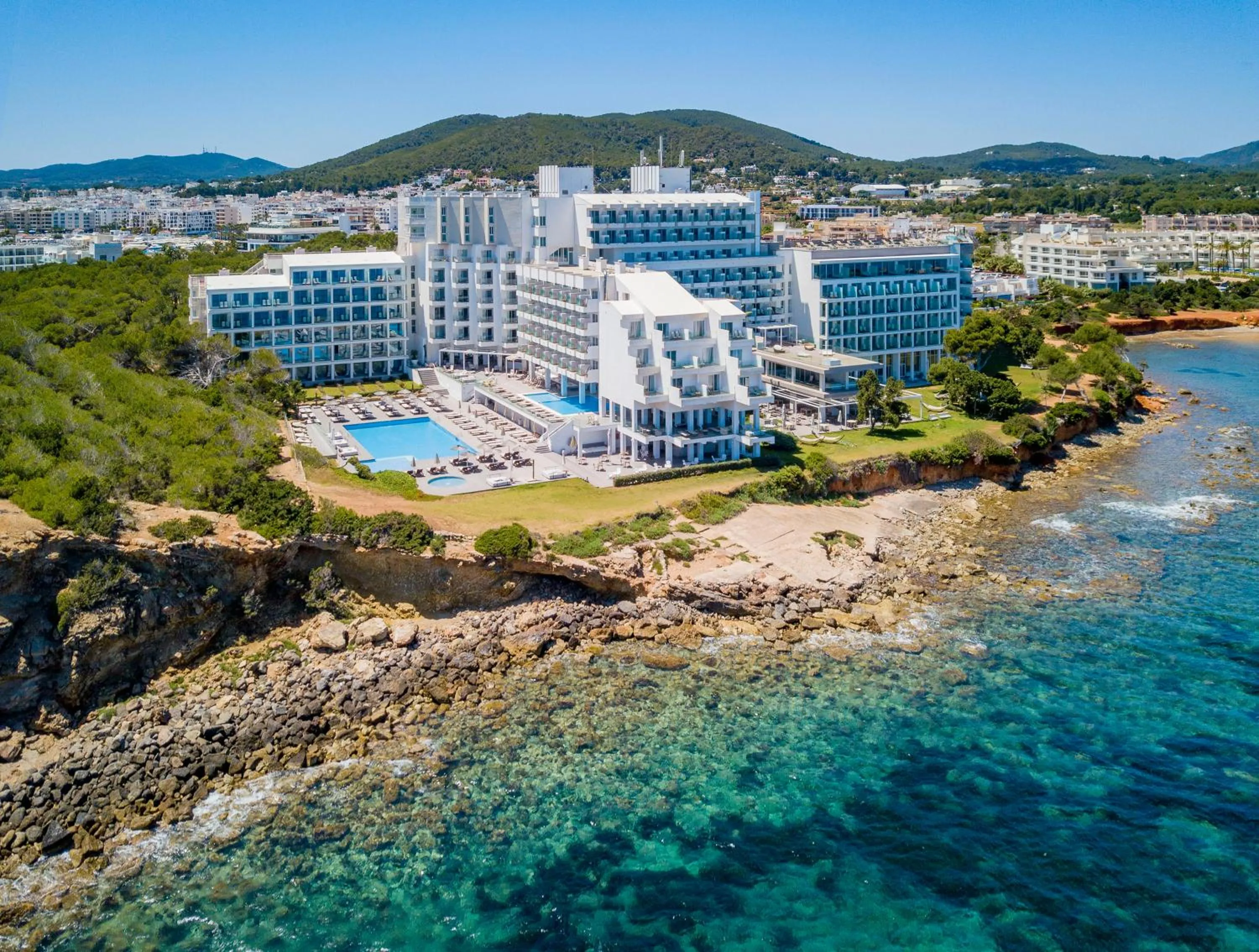 Property building, Bird's-eye View in Sol Beach House Ibiza - Adults Only