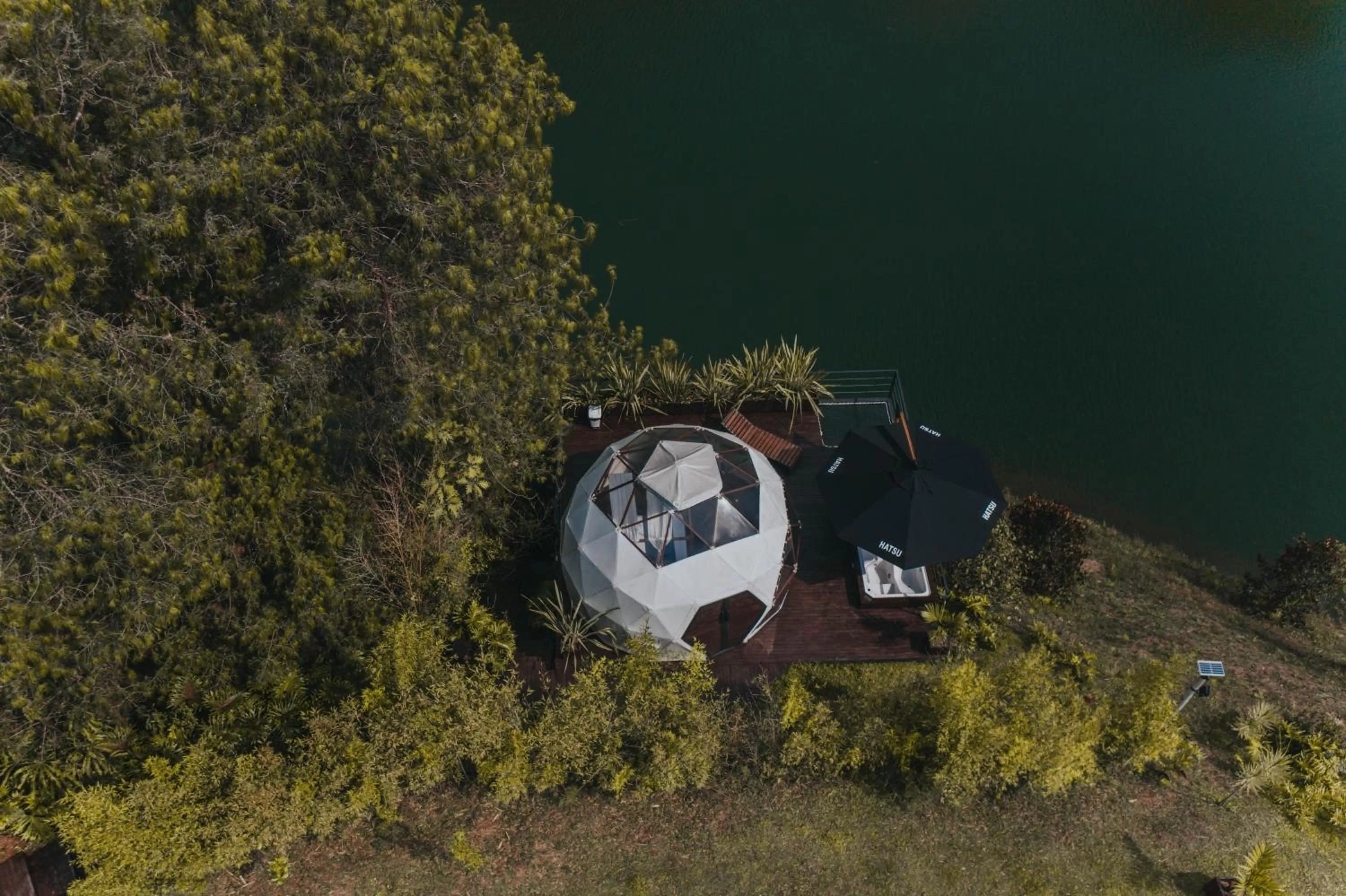 Bird's eye view in Domus Glamping Guatapé