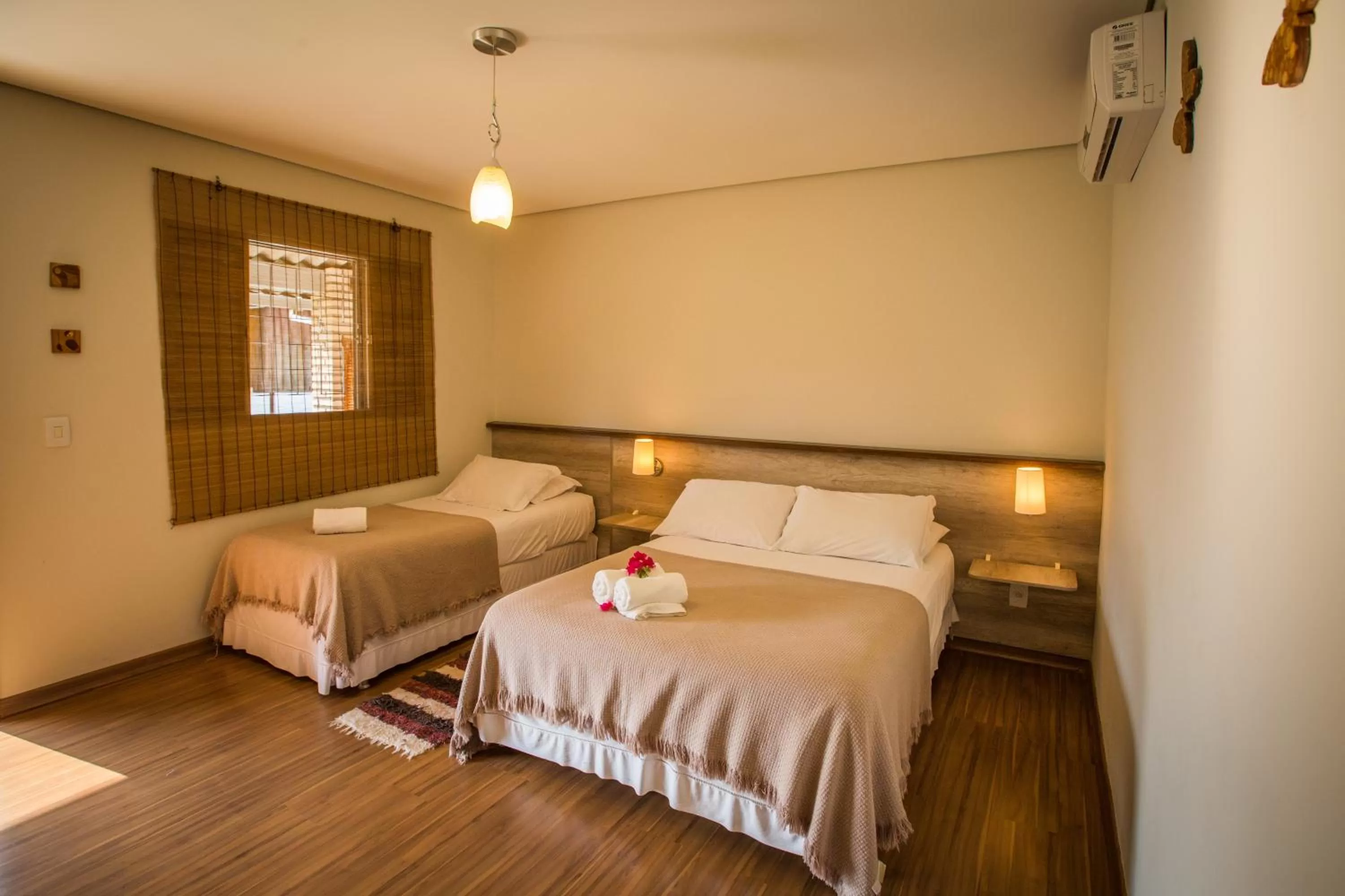 Bed in Pousada Vento Sul