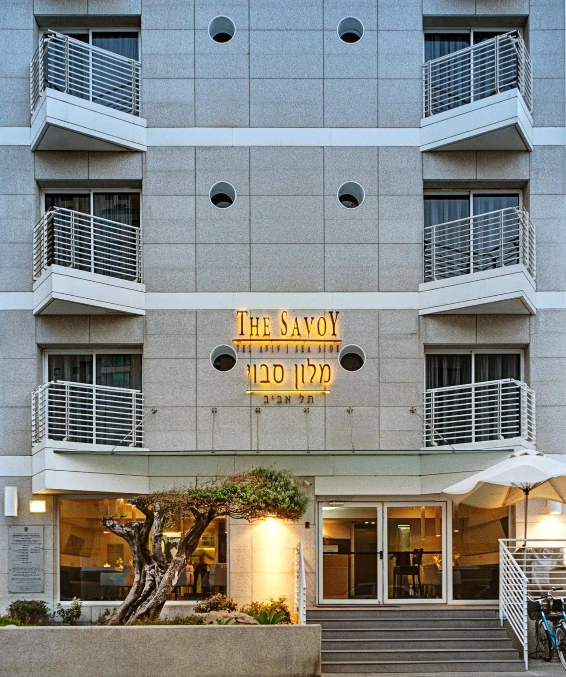 Facade/entrance in Savoy Sea Side Hotel
