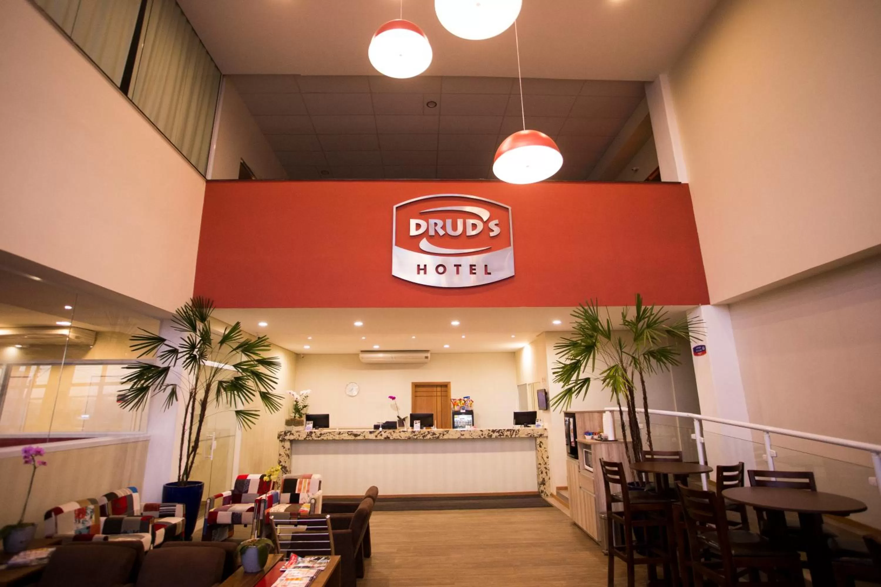 Lobby or reception in Druds Hotel Hortolândia