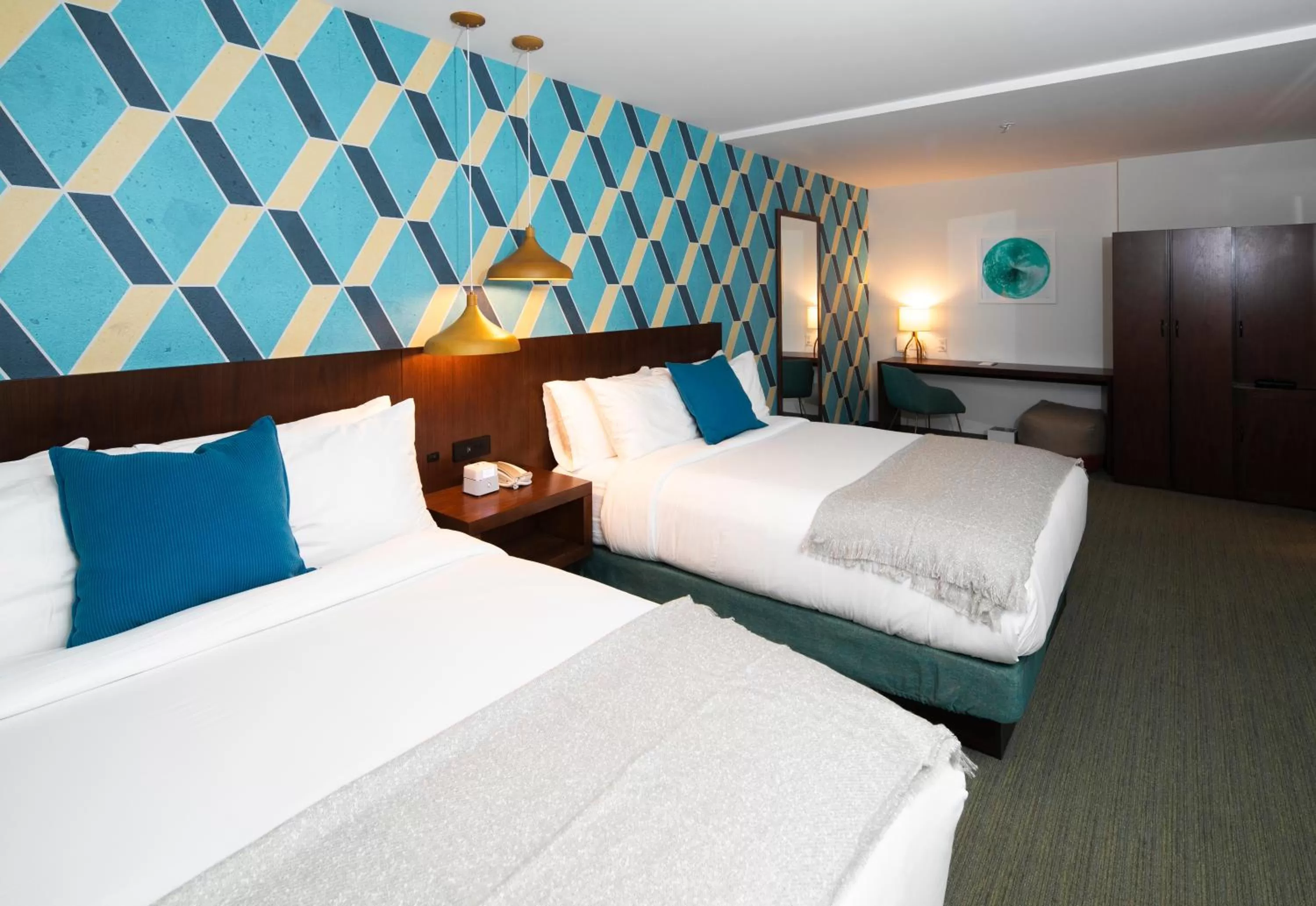 Bedroom, Bed in Unscripted Durham, Part of JDV by Hyatt