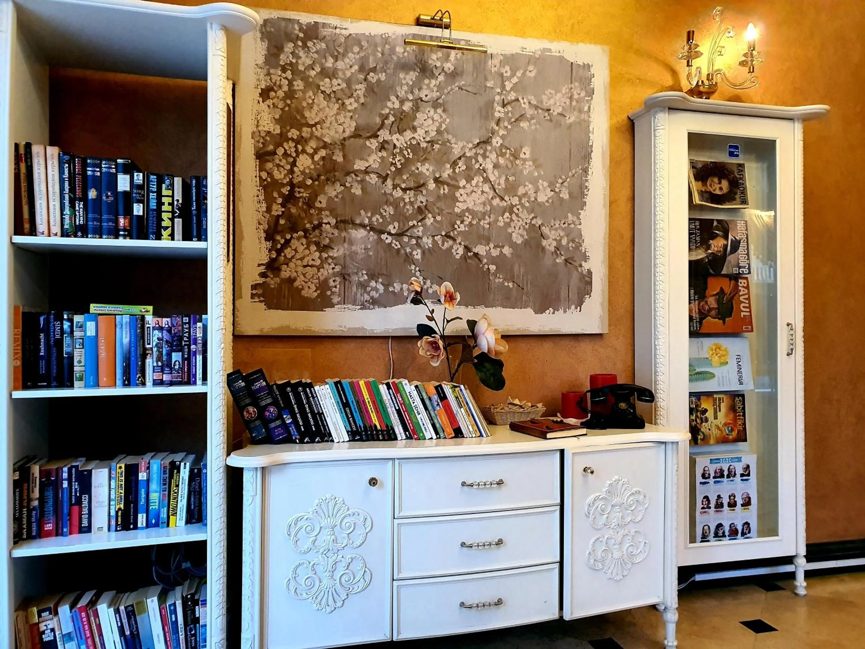 Library in Eski Masal Hotel - Special Class