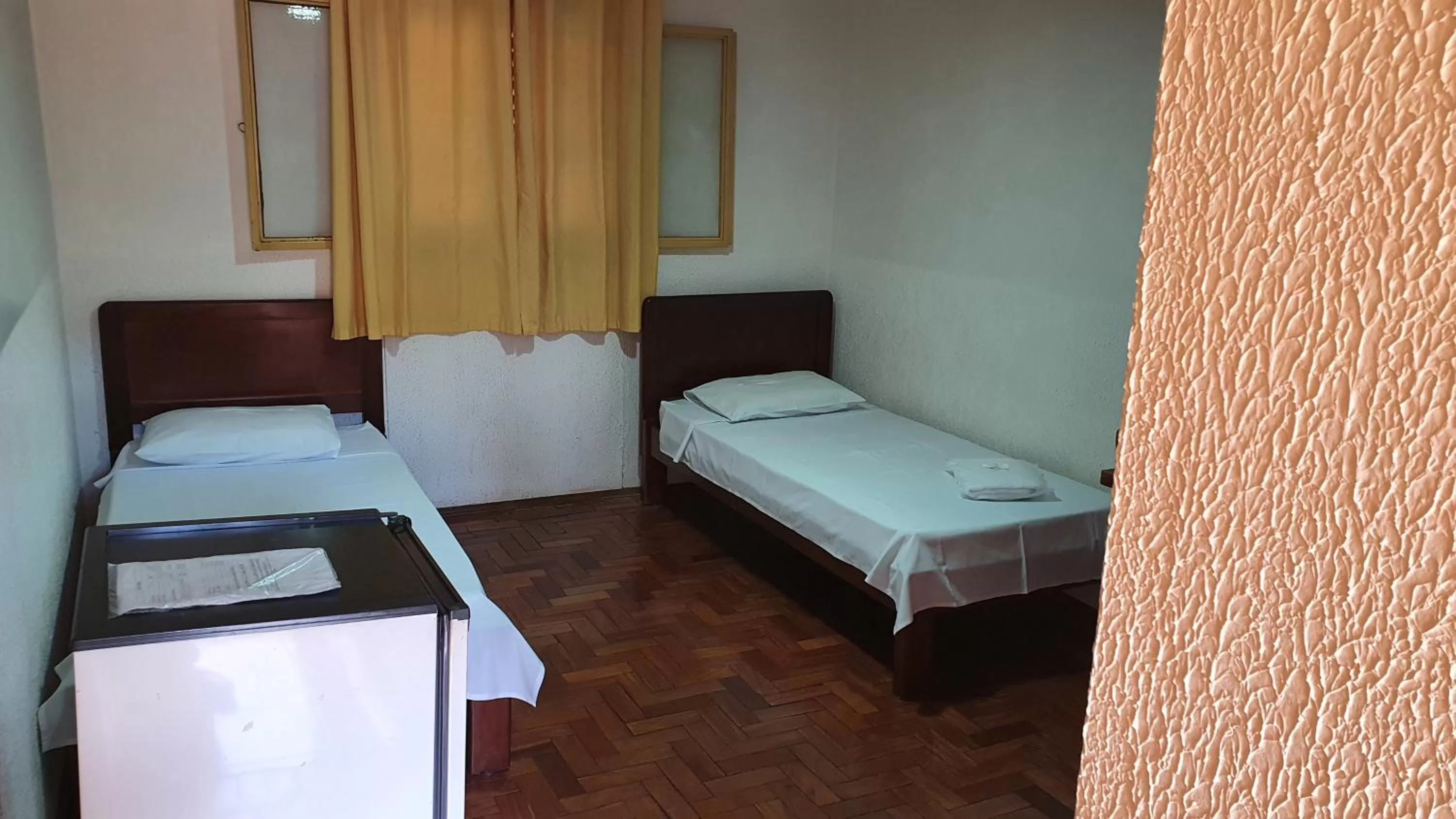 Bed in Hotel Sta Mônica Marília