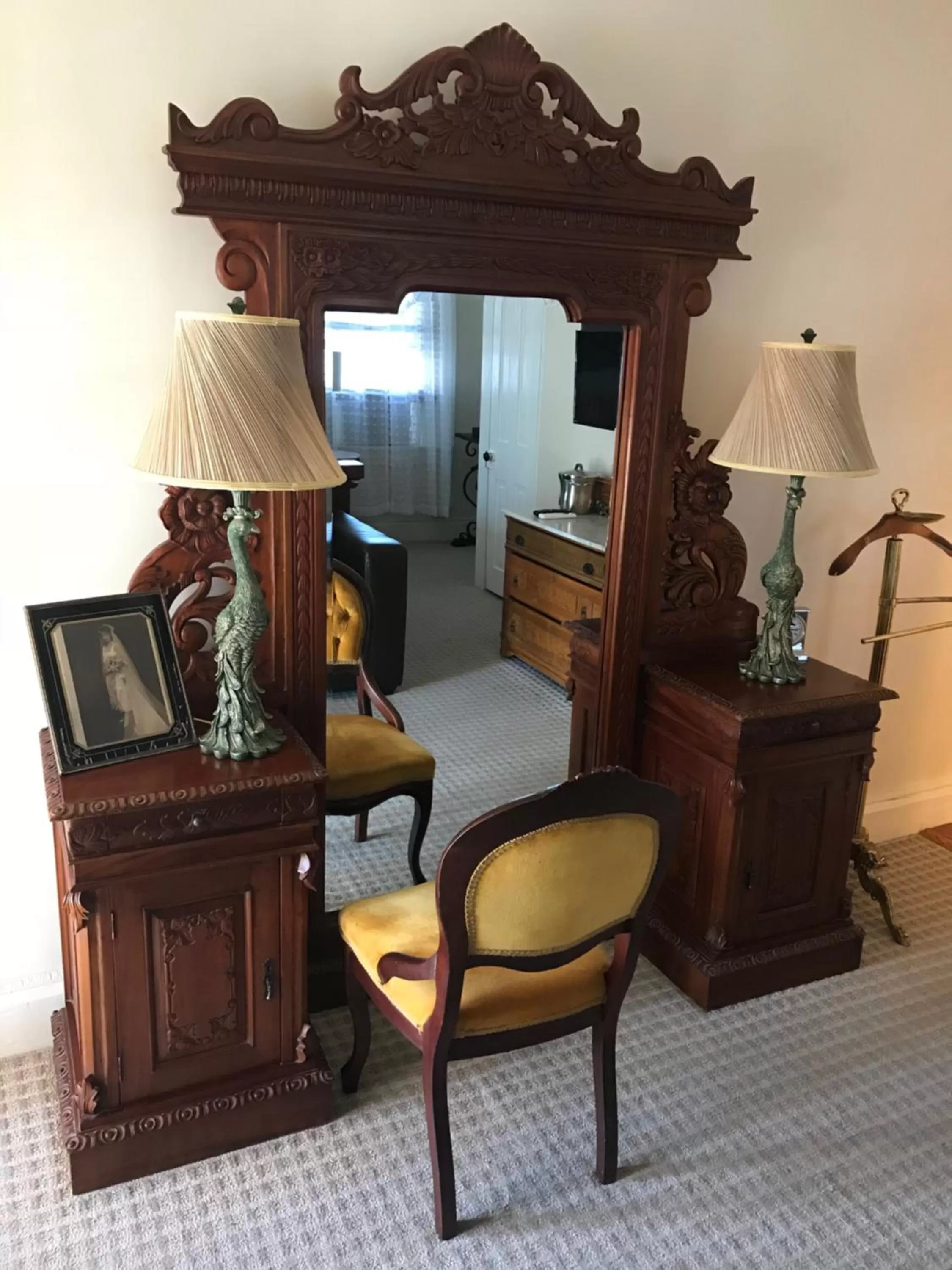 Decorative detail in Elaine's Cape May Boutique Hotel