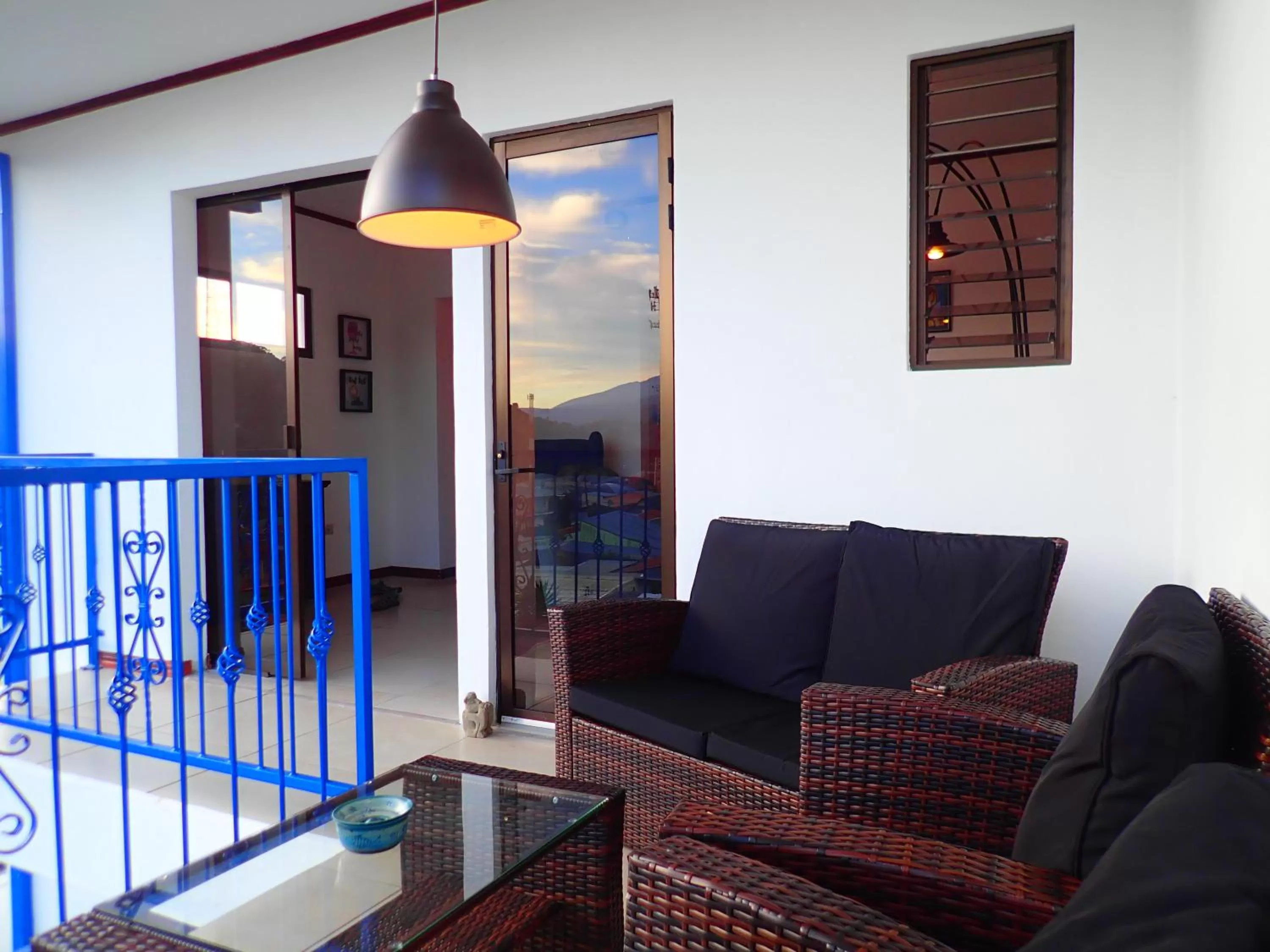 Balcony/Terrace in Orosi Lodge