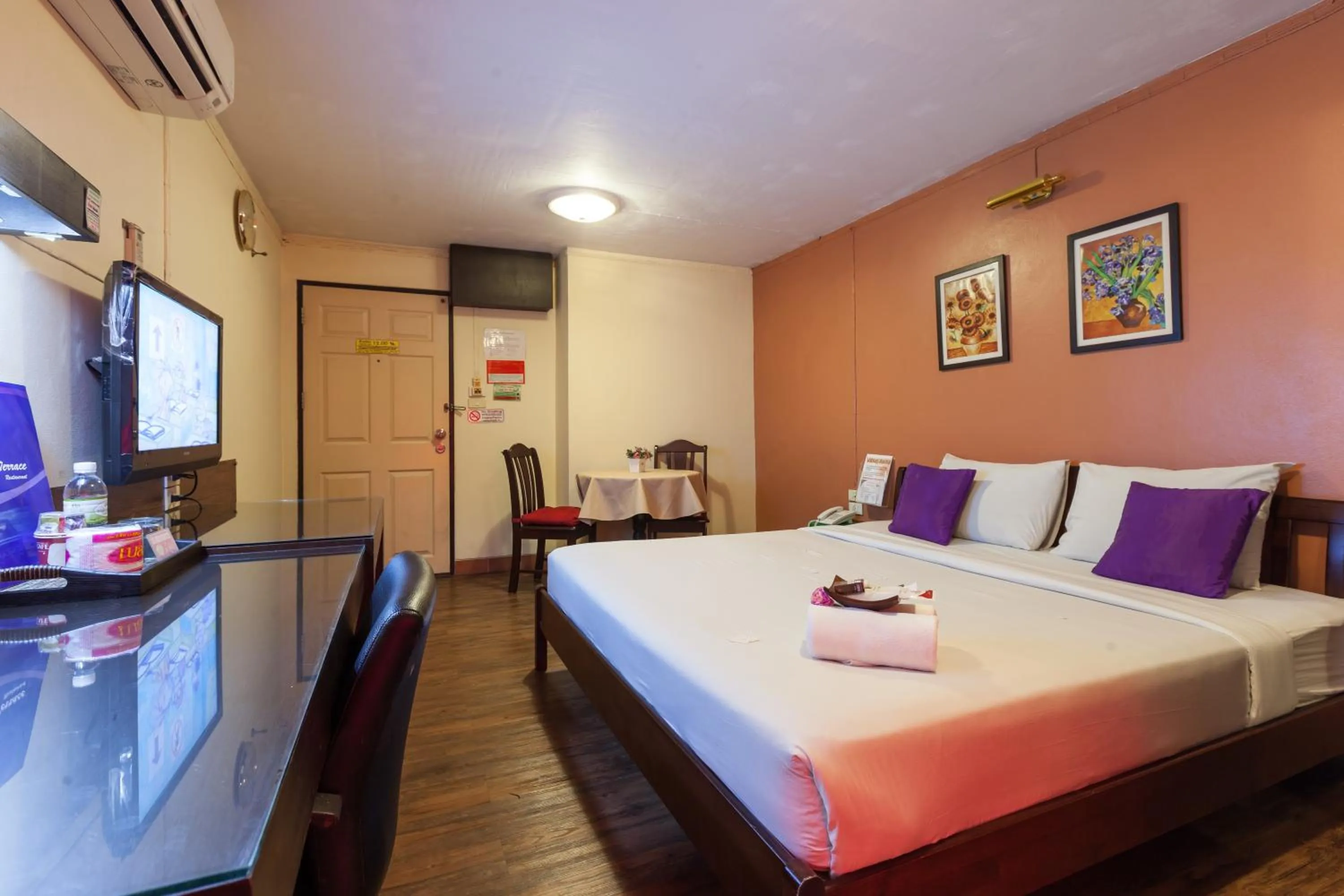 Bed in Vabua Asotel Bangkok