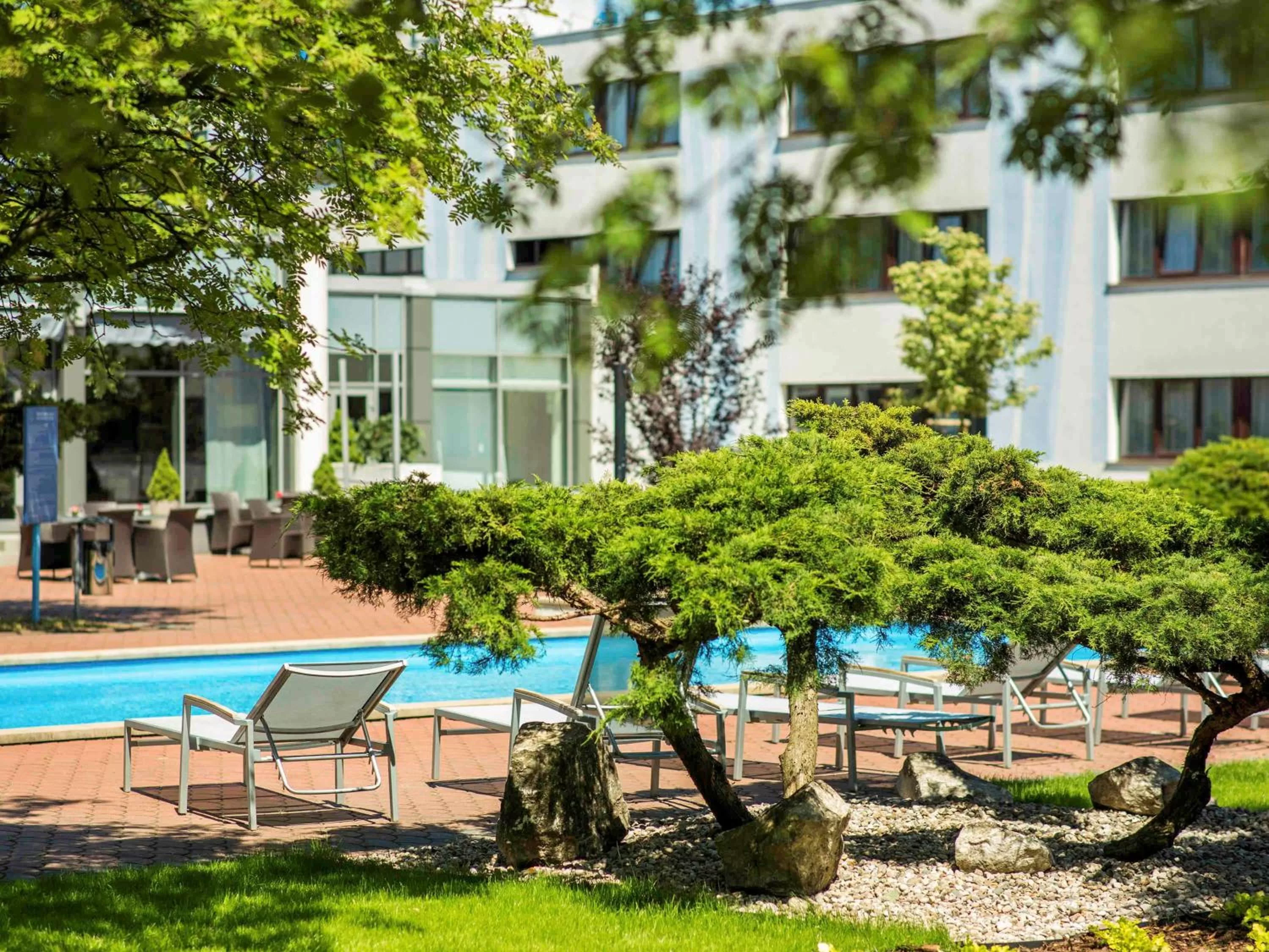 Garden in Novotel Poznań Malta
