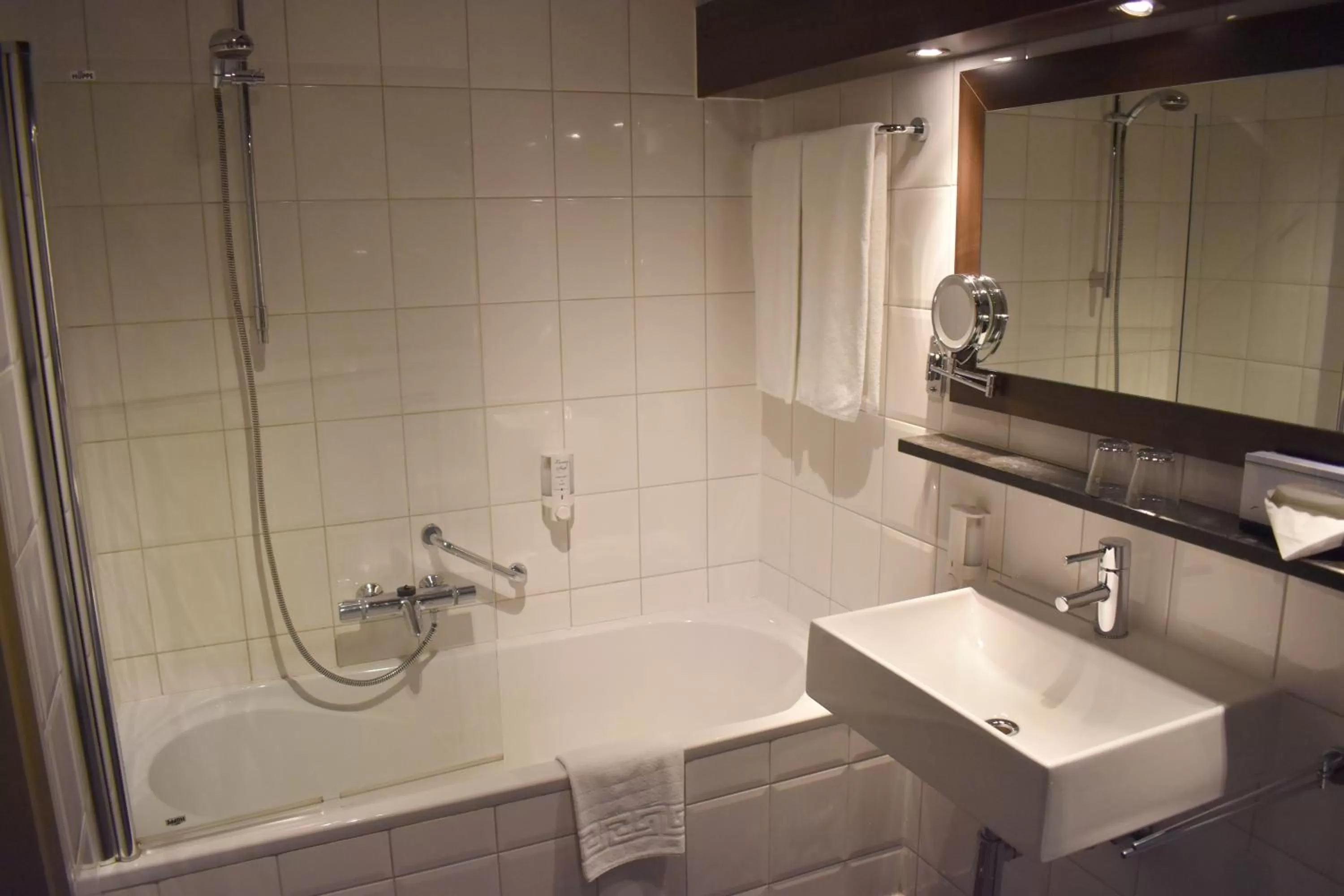 Bathroom in Fletcher Hotel-Restaurant Kasteel Erenstein