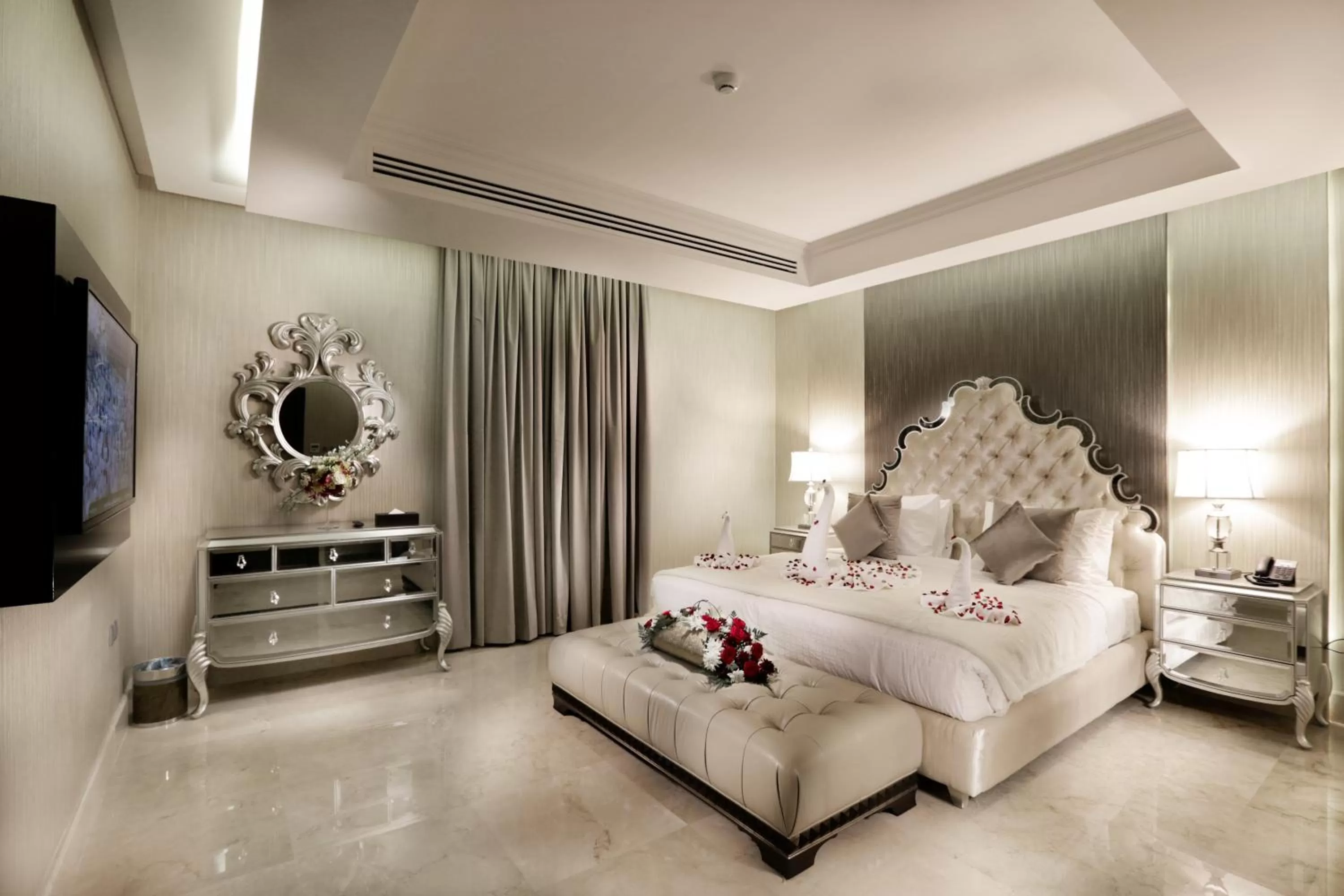 Bedroom, Bed in Aswar Hotel Suites