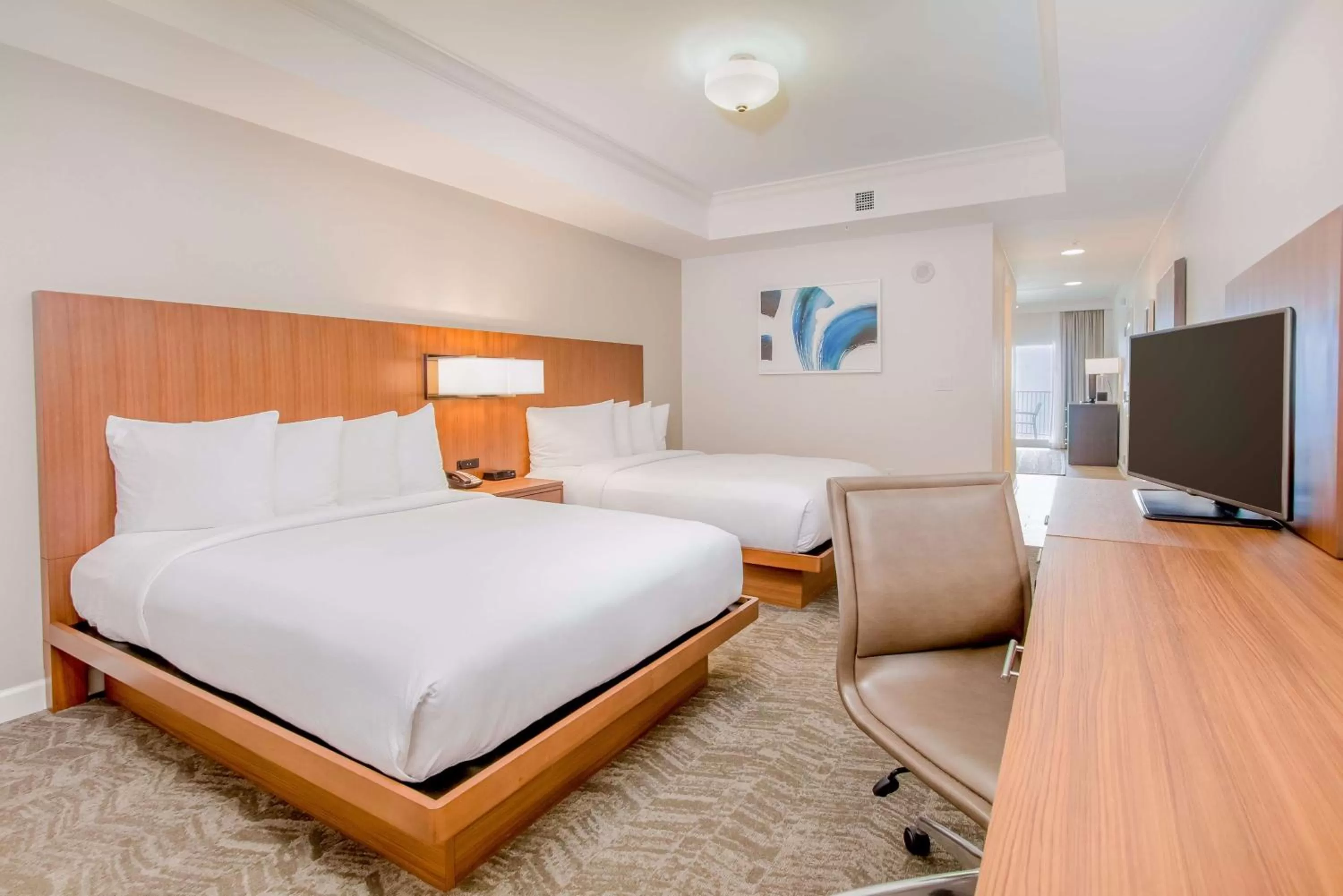 Bedroom, Bed in Hilton Pensacola Beach