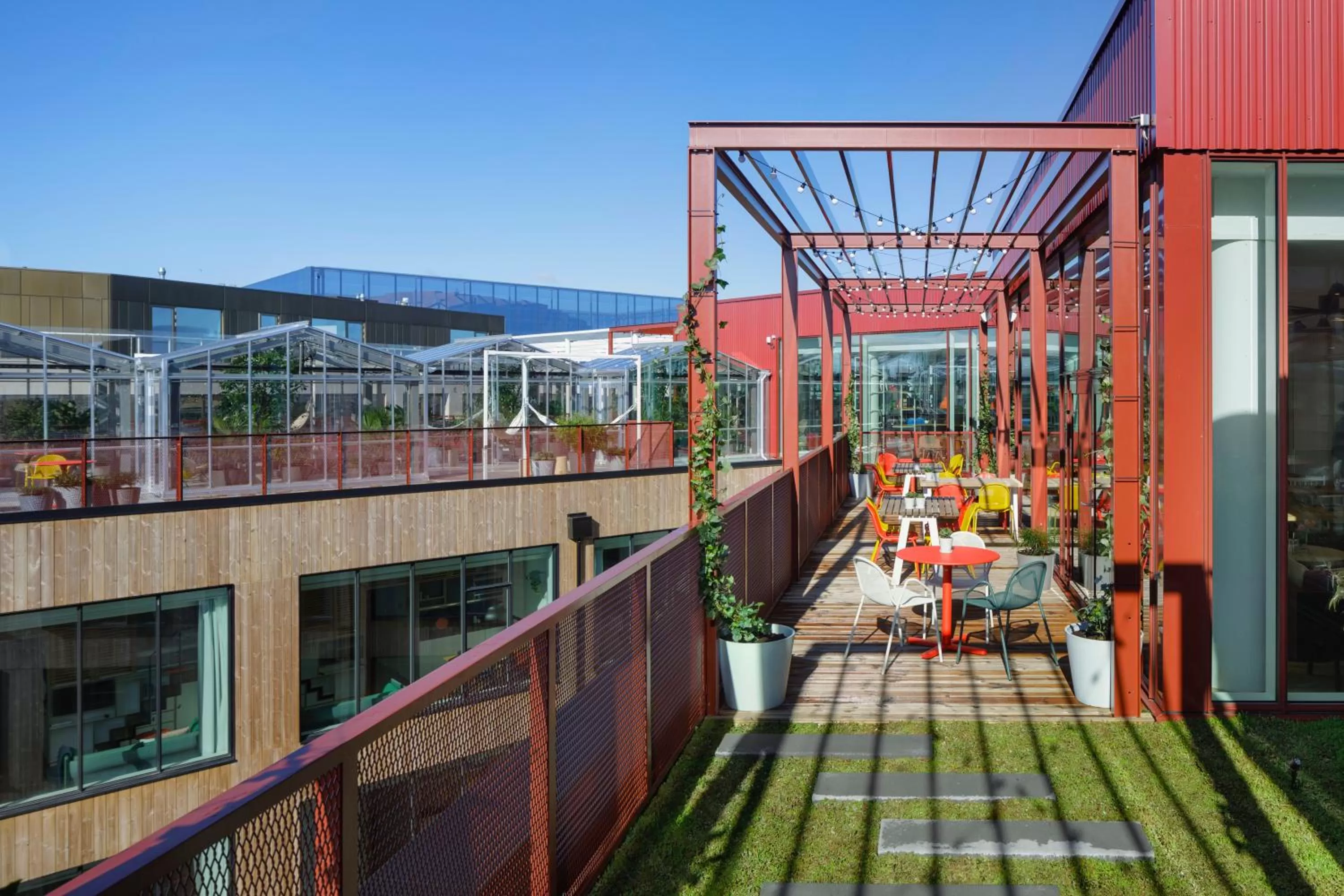 Garden in Zoku Copenhagen