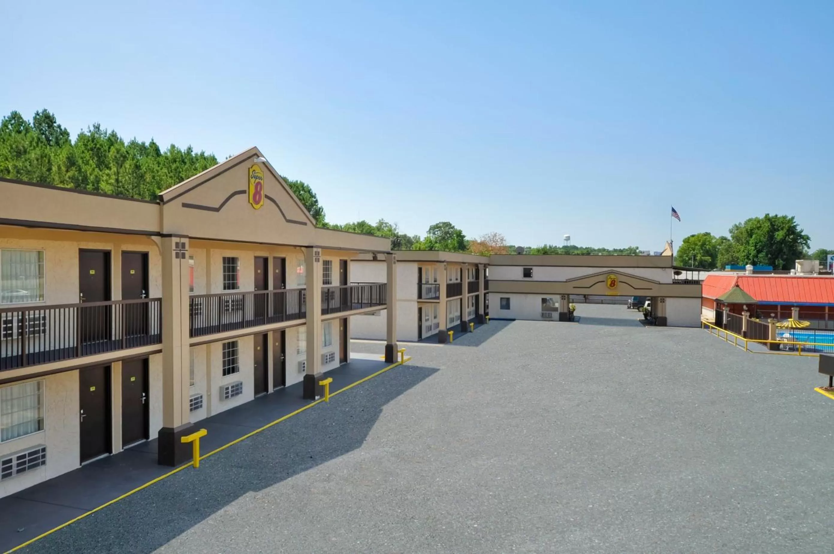 Property building in Super 8 by Wyndham Monticello AR