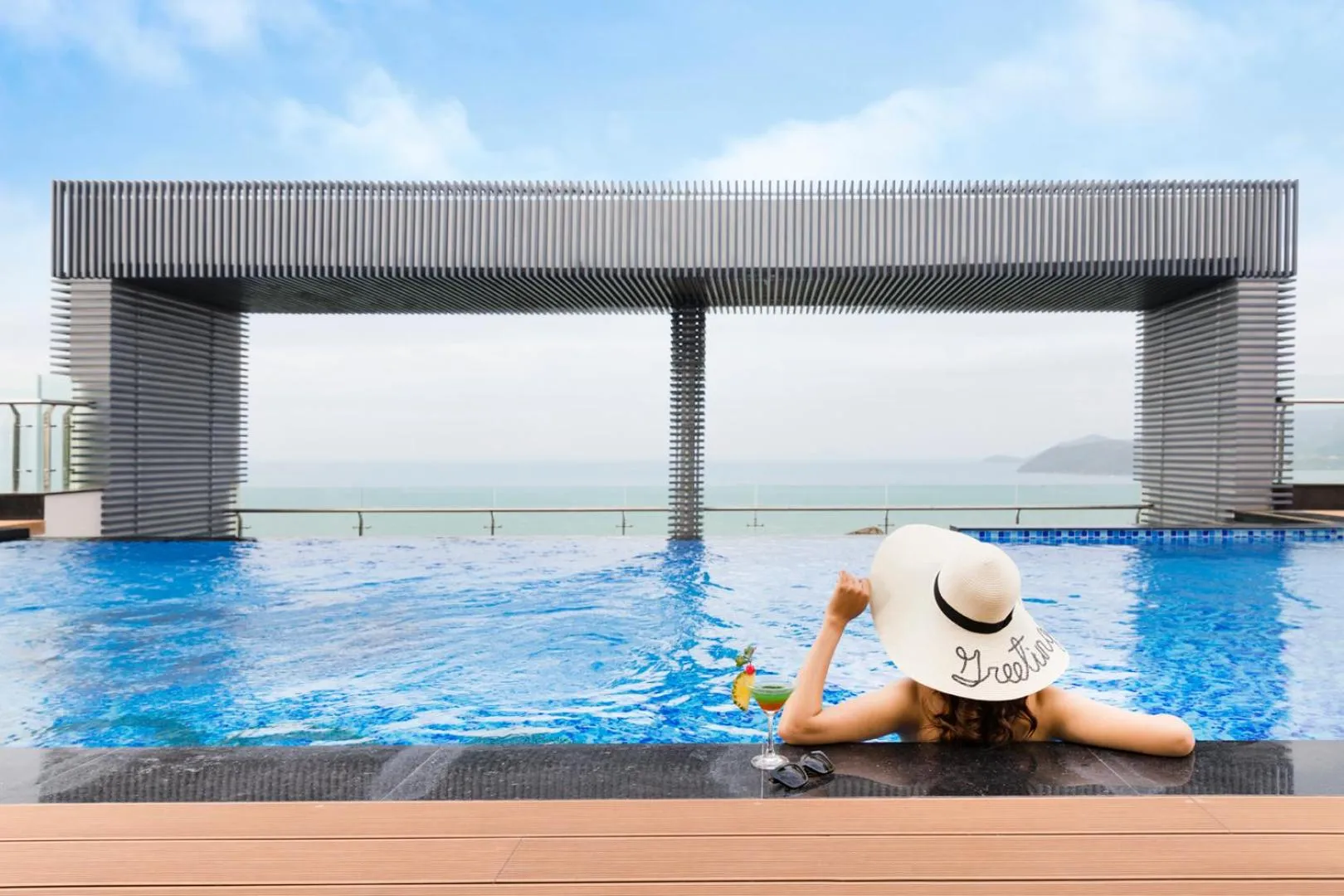 Swimming pool in Comodo Nha Trang Hotel