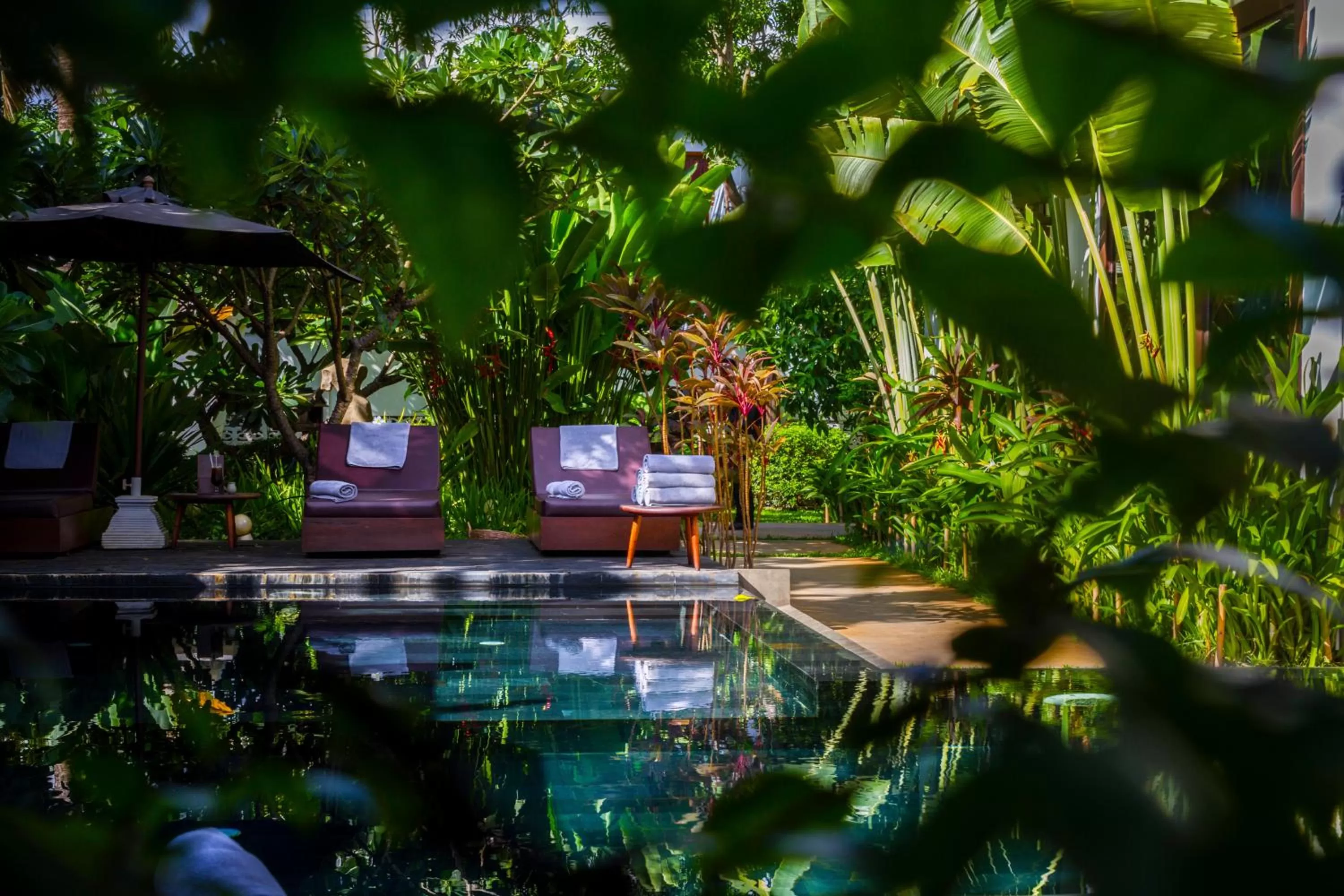 Garden view in Sokkhak Boutique Resort & Spa