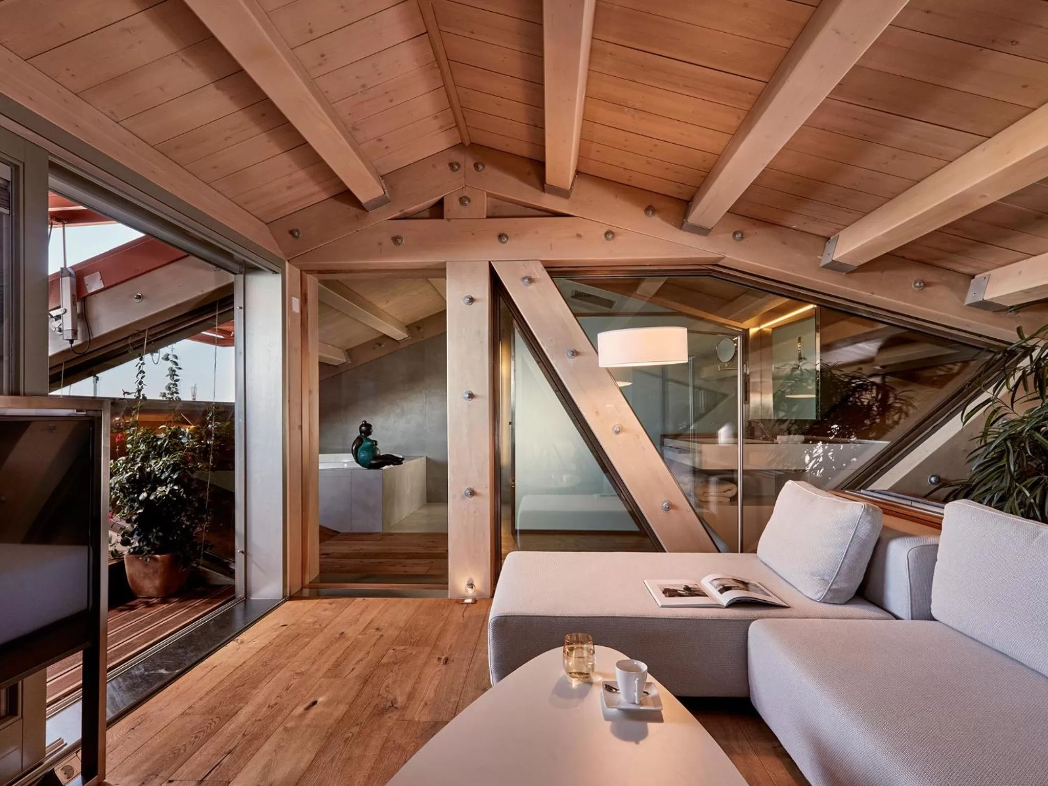 Living room in Domus Renier Boutique Hotel