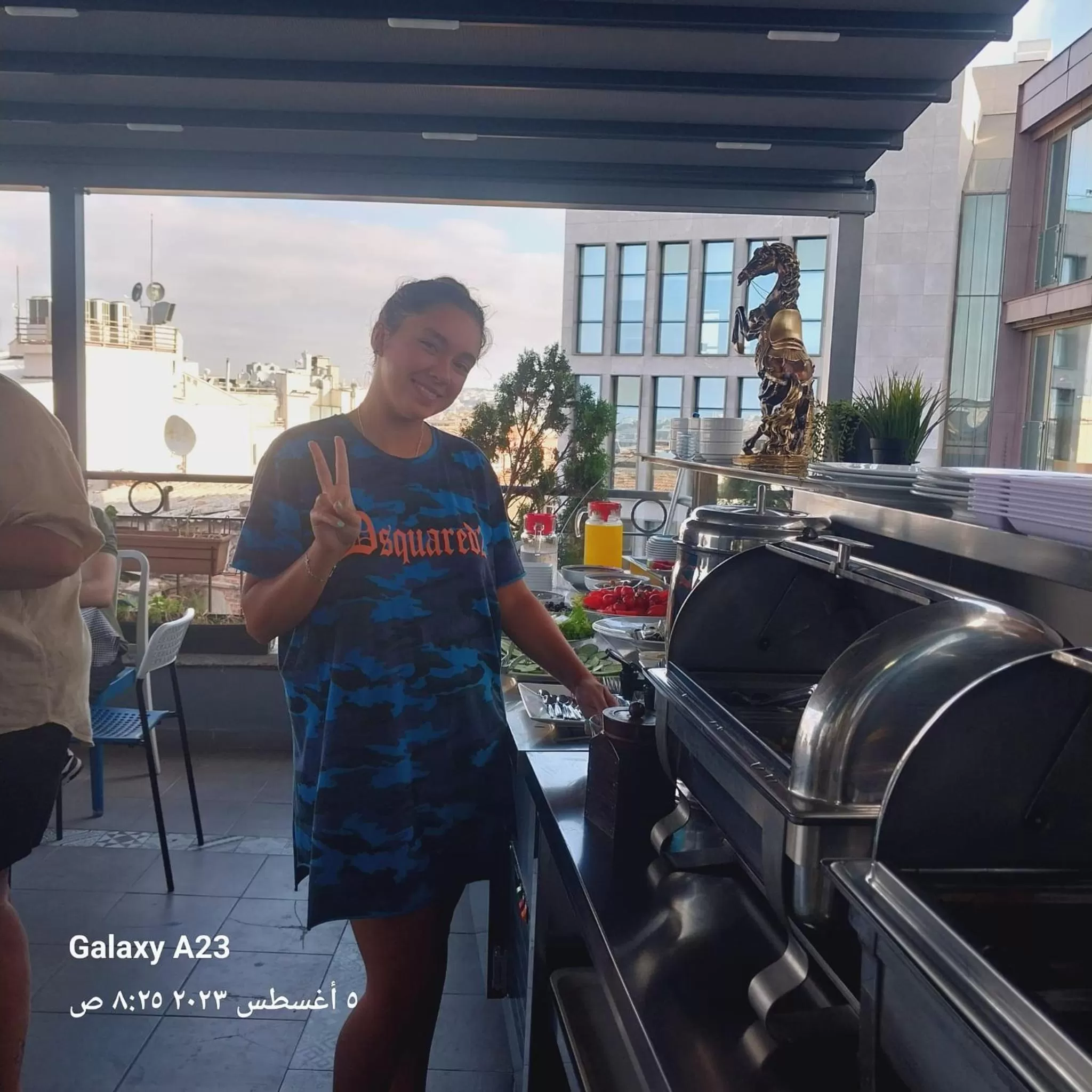 Restaurant/places to eat in Taksim Terrace Hotel