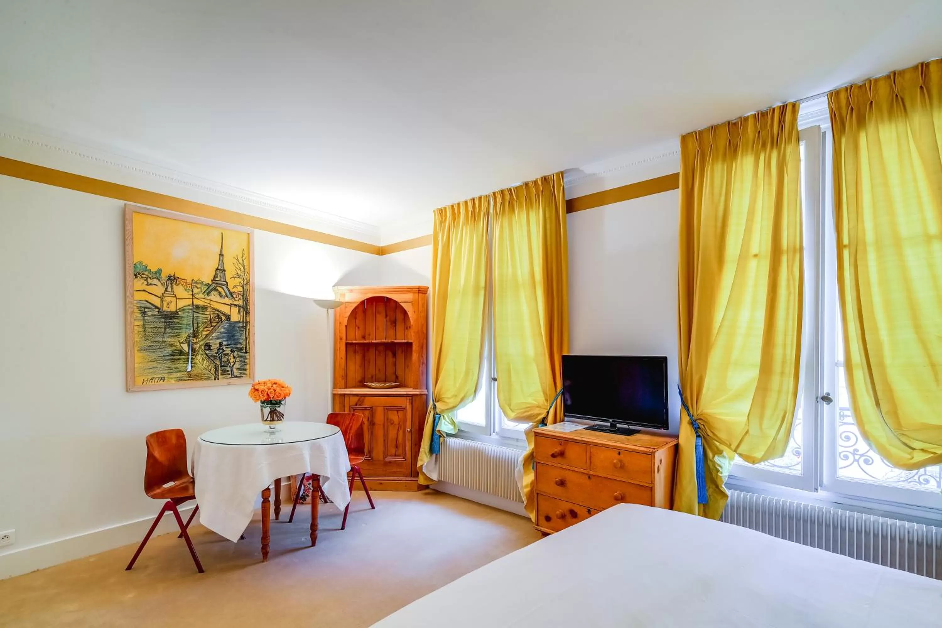 Bedroom, Bed in Villa Escudier Appart-hôtel