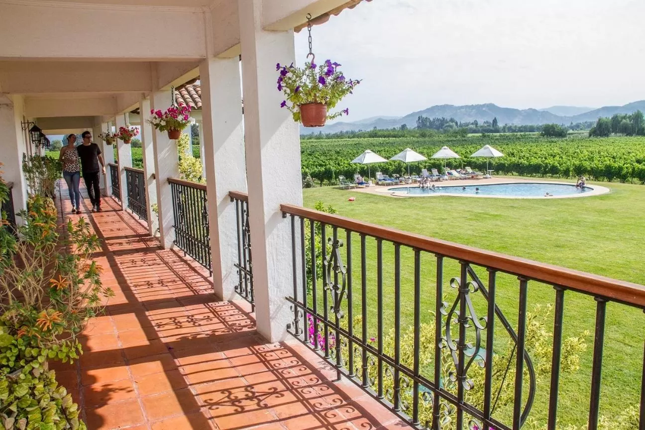 Patio in Hotel Terraviña
