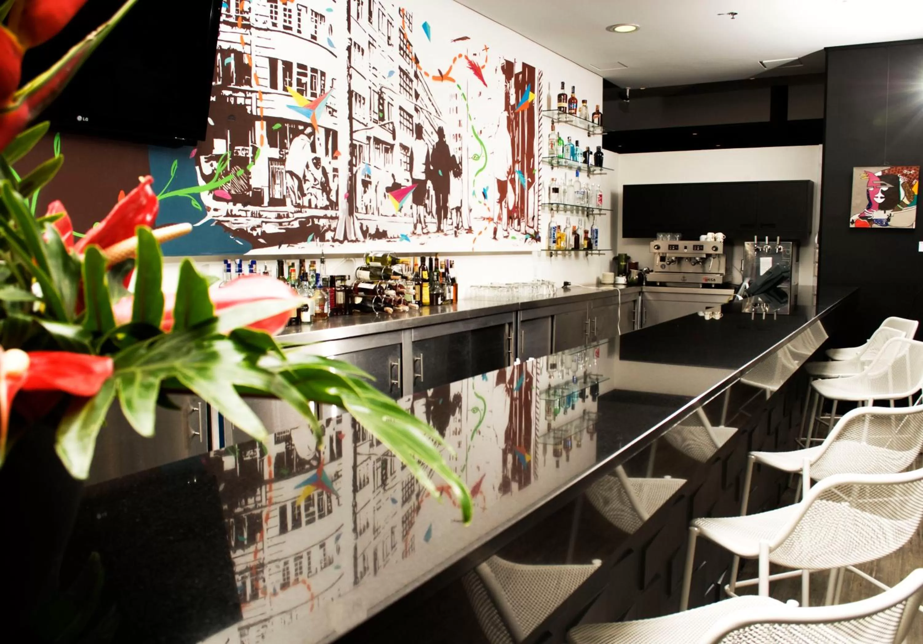 Lounge or bar in Wyndham Bogota