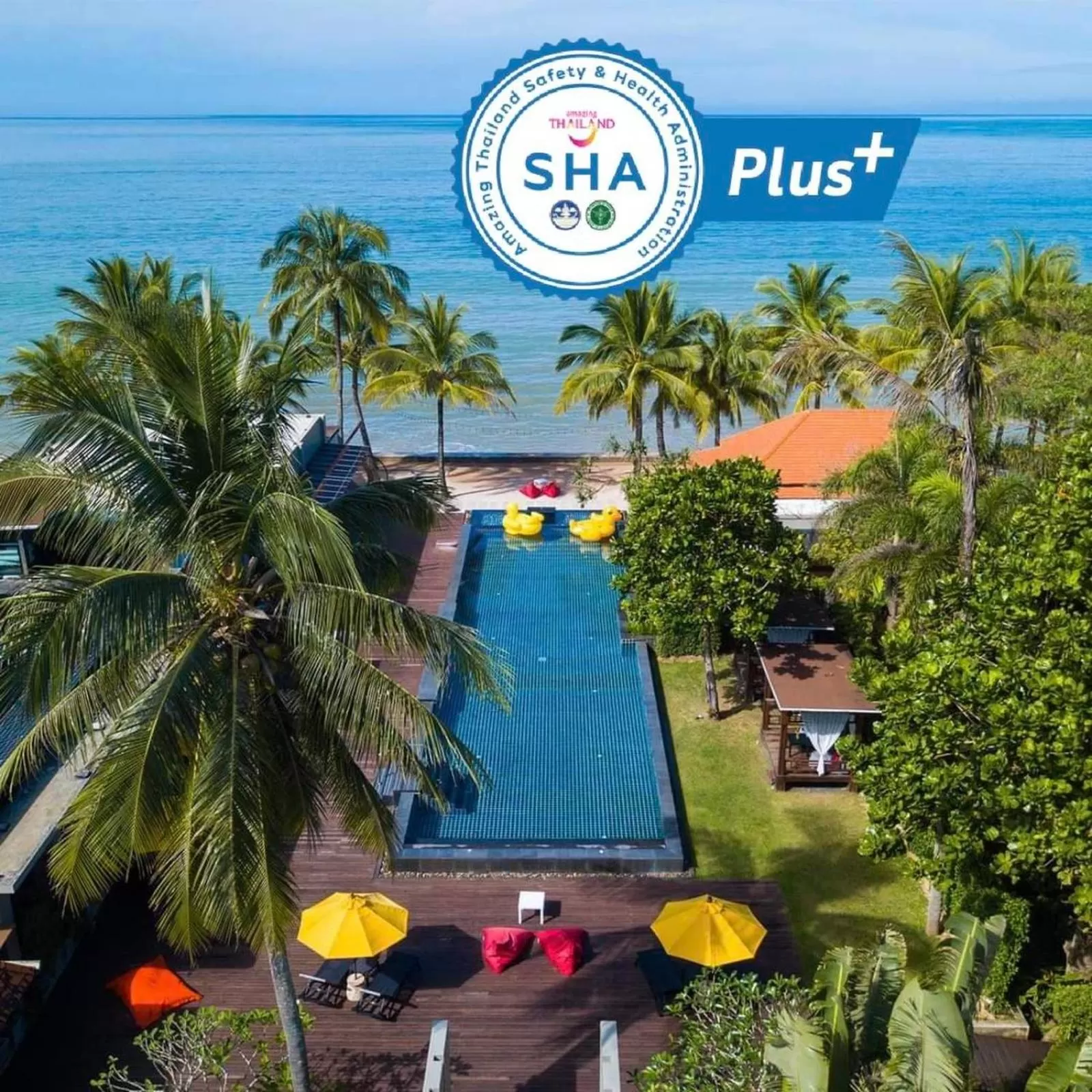 Swimming pool in Chongfah Resort Khao Lak - SHA Extra Plus