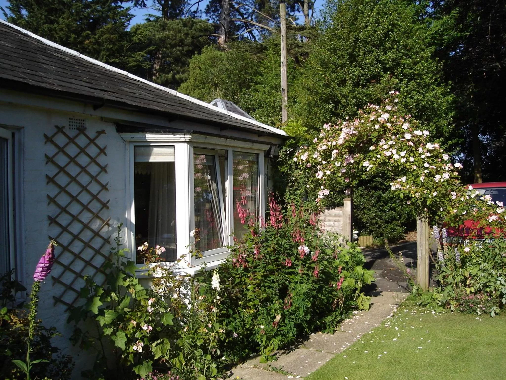 Garden view in Otters Green