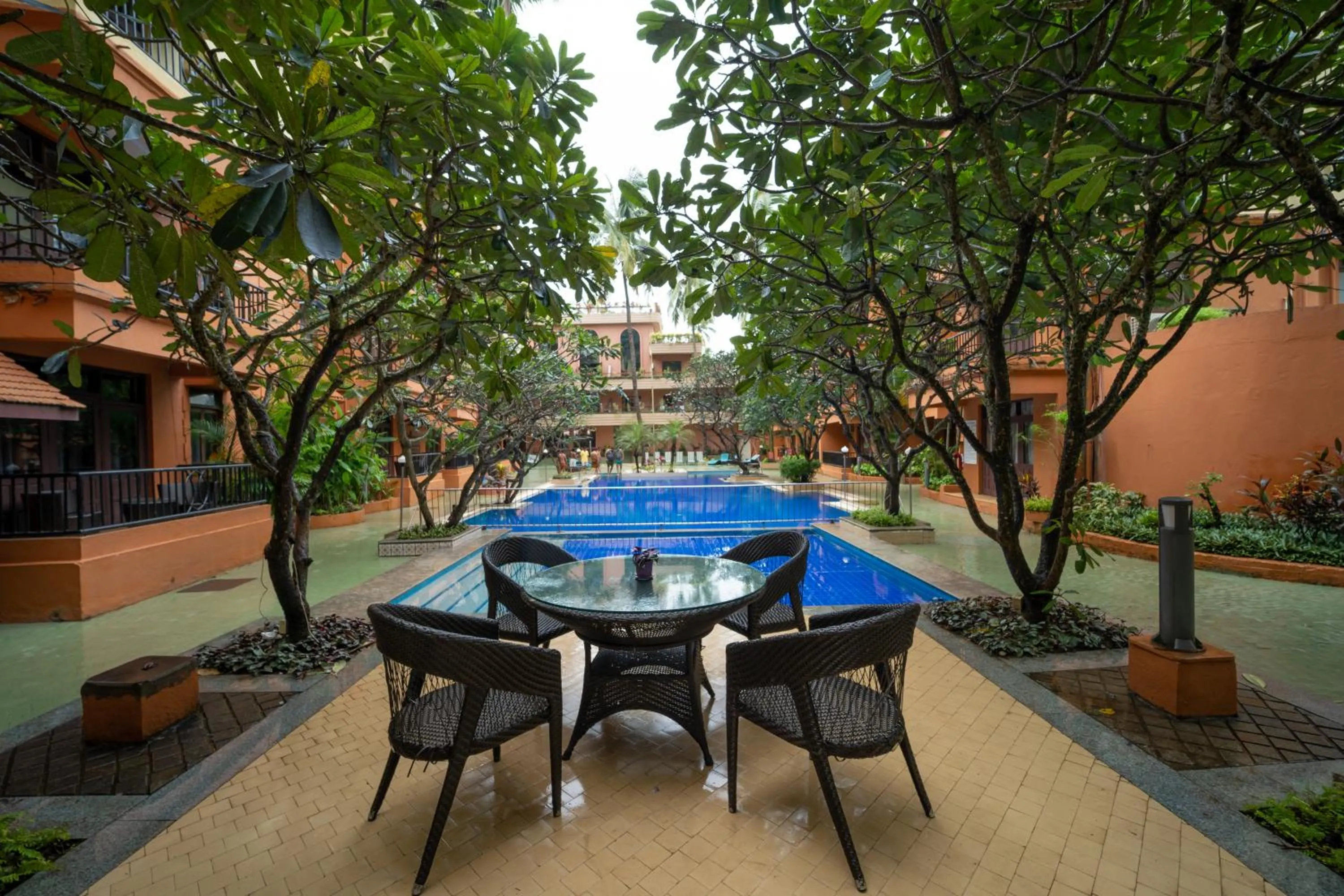 Swimming pool in Neelam's The Grand Hotel Goa