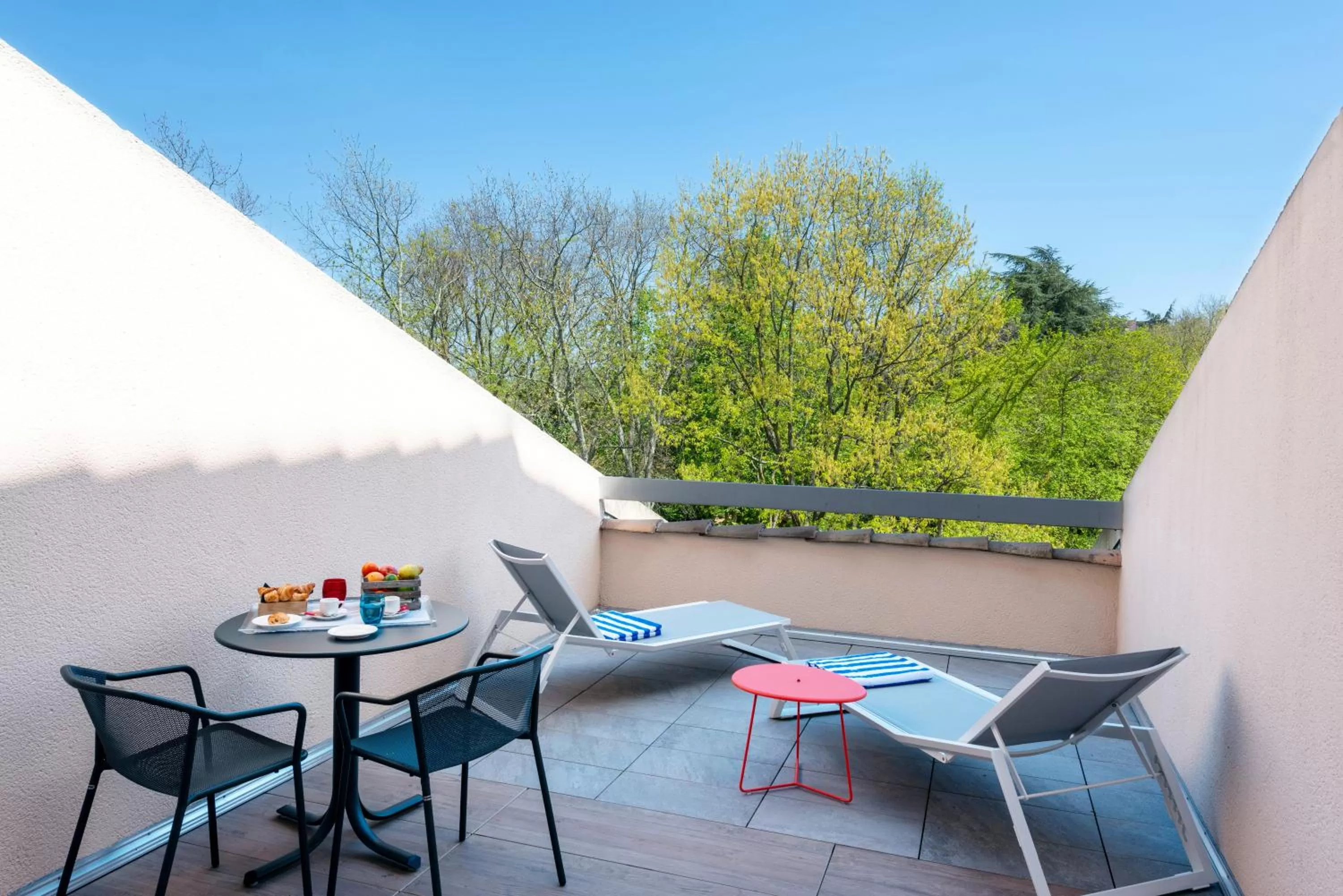 Balcony/Terrace in Novotel Toulouse Centre Compans Caffarelli