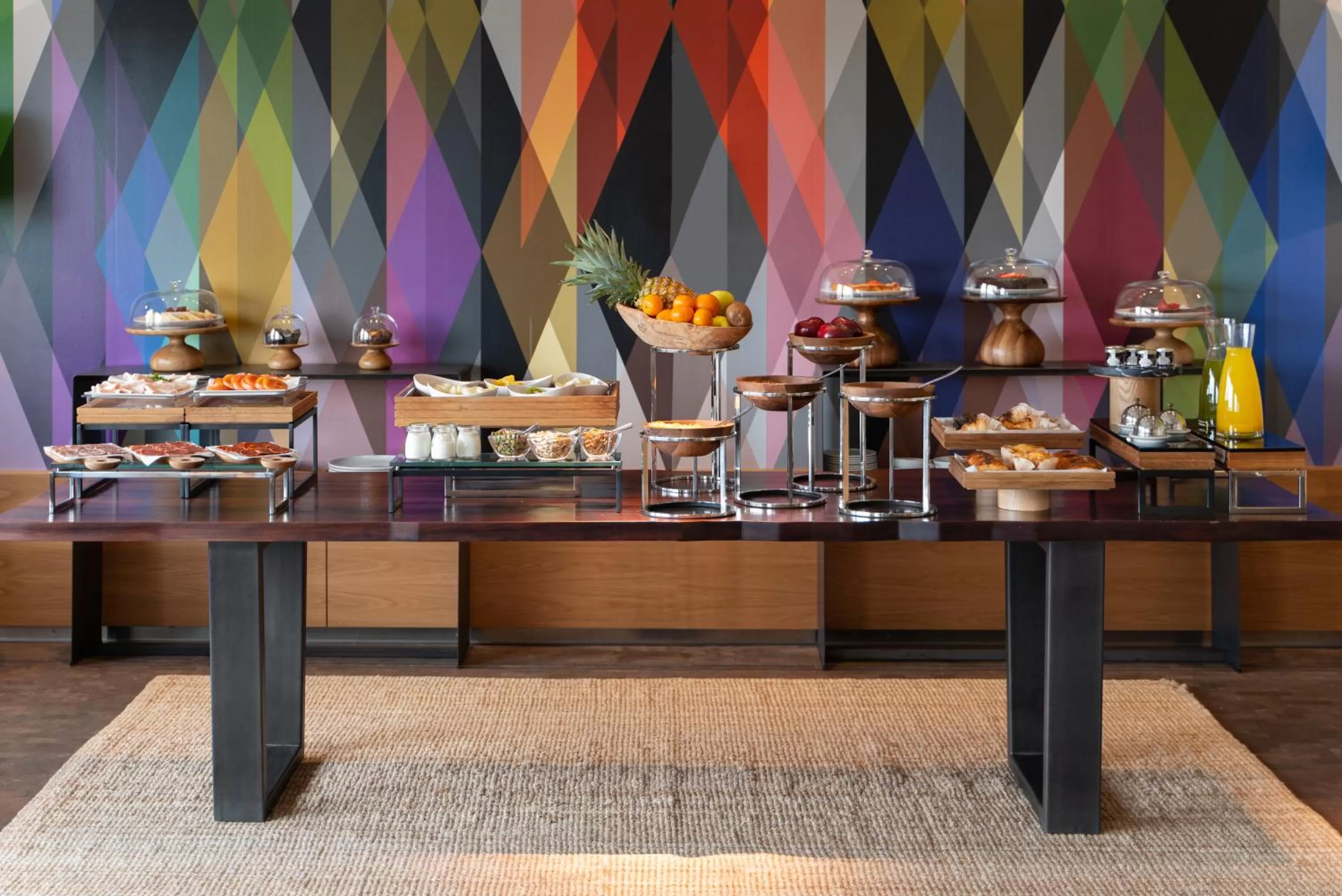 Buffet breakfast in Valbusenda Hotel Bodega & Spa