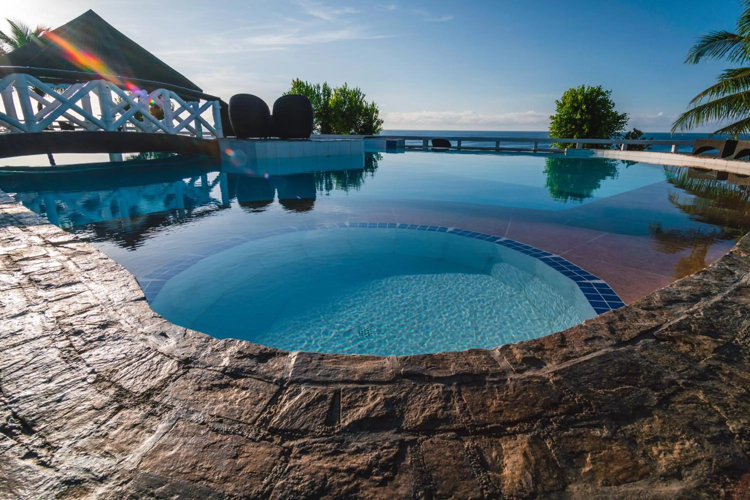 Swimming pool in Cliffside Resort