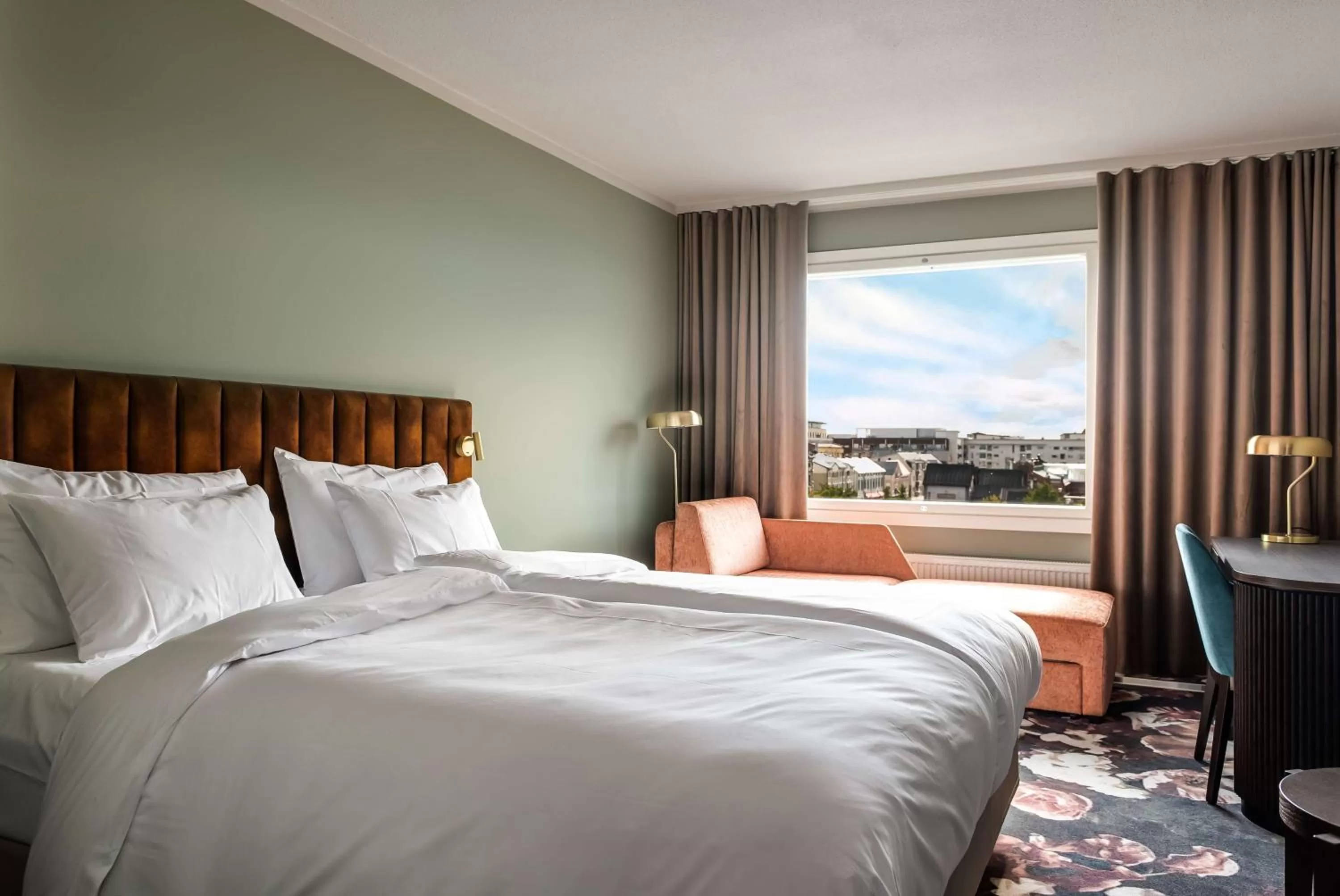 Bed in Radisson Blu Hotel, Oulu