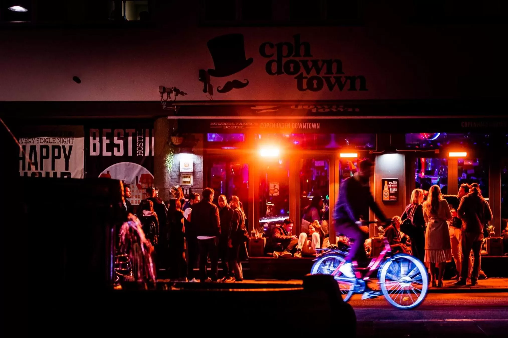 Facade/entrance in Copenhagen Downtown Hostel