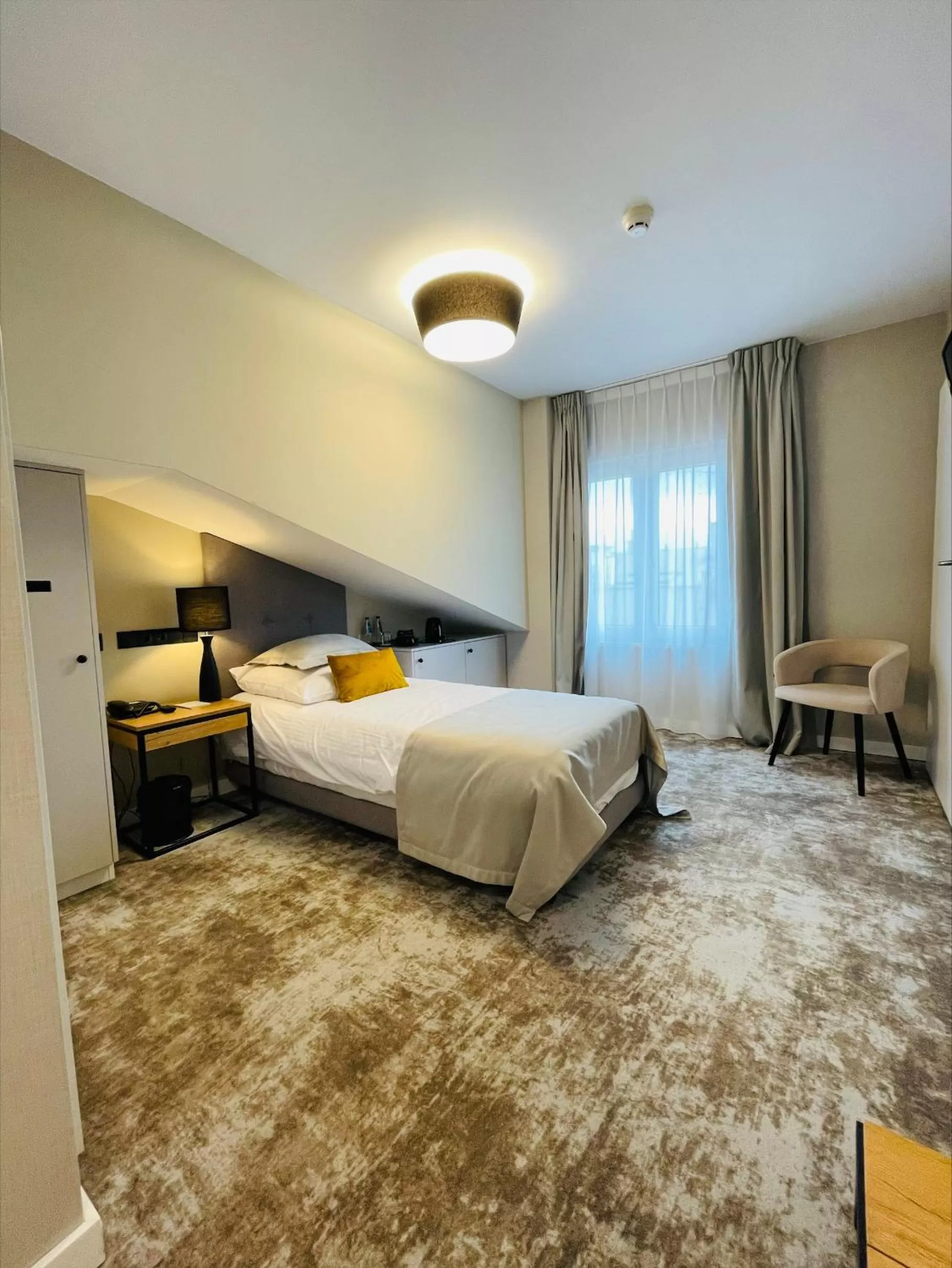 Bed in Hotel Wawel Queen