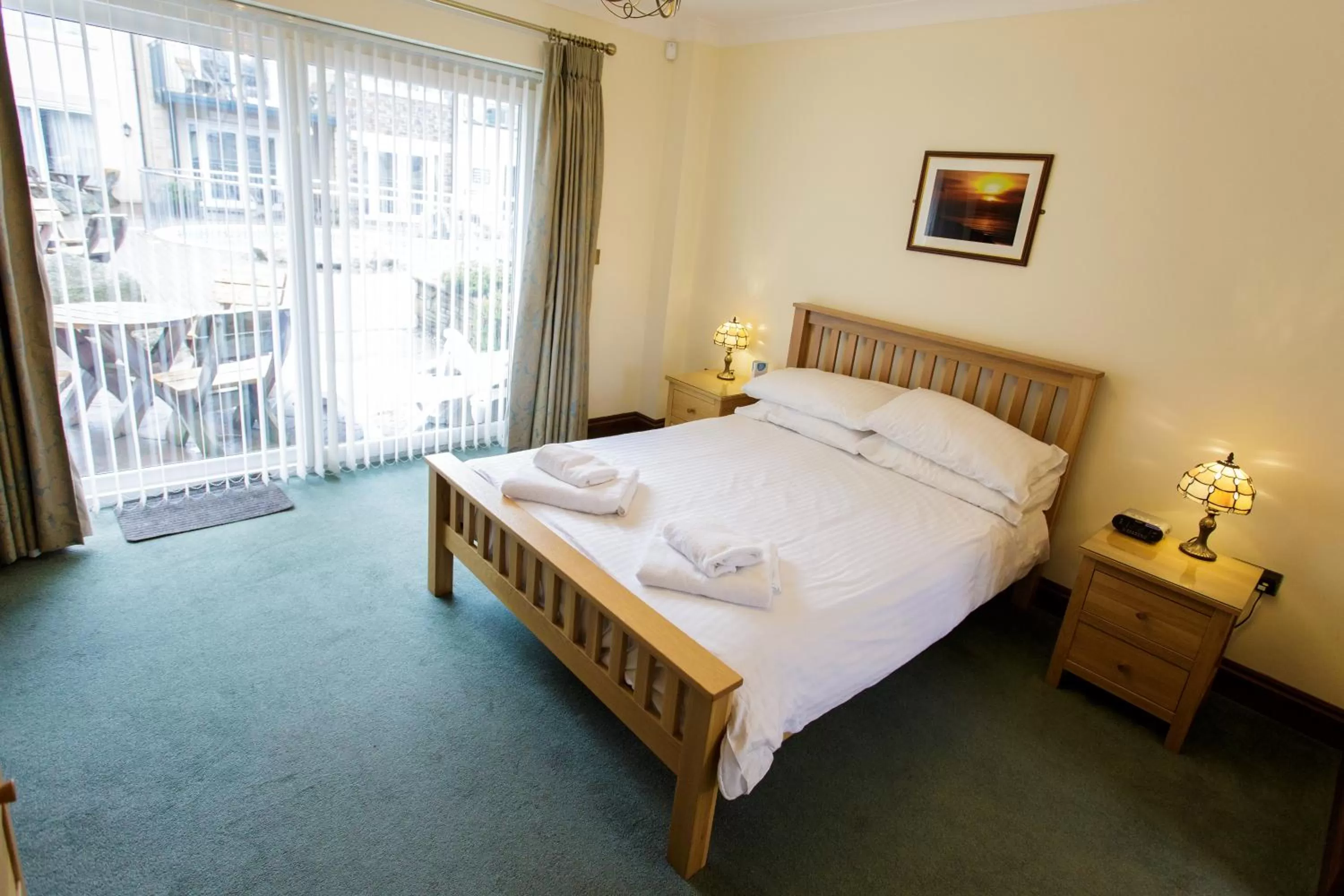 Bed in Porth Veor Manor Villas & Apartments