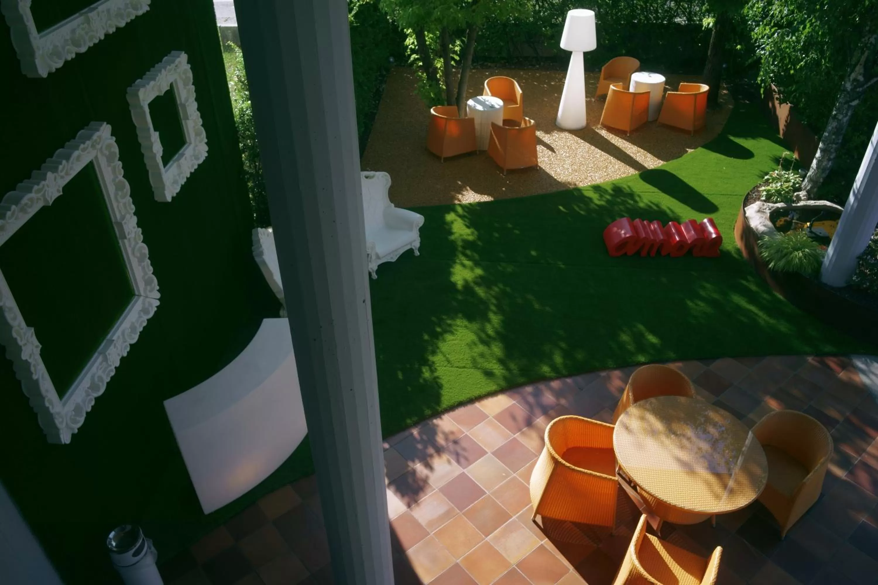 Patio in Hotel Valpolicella International