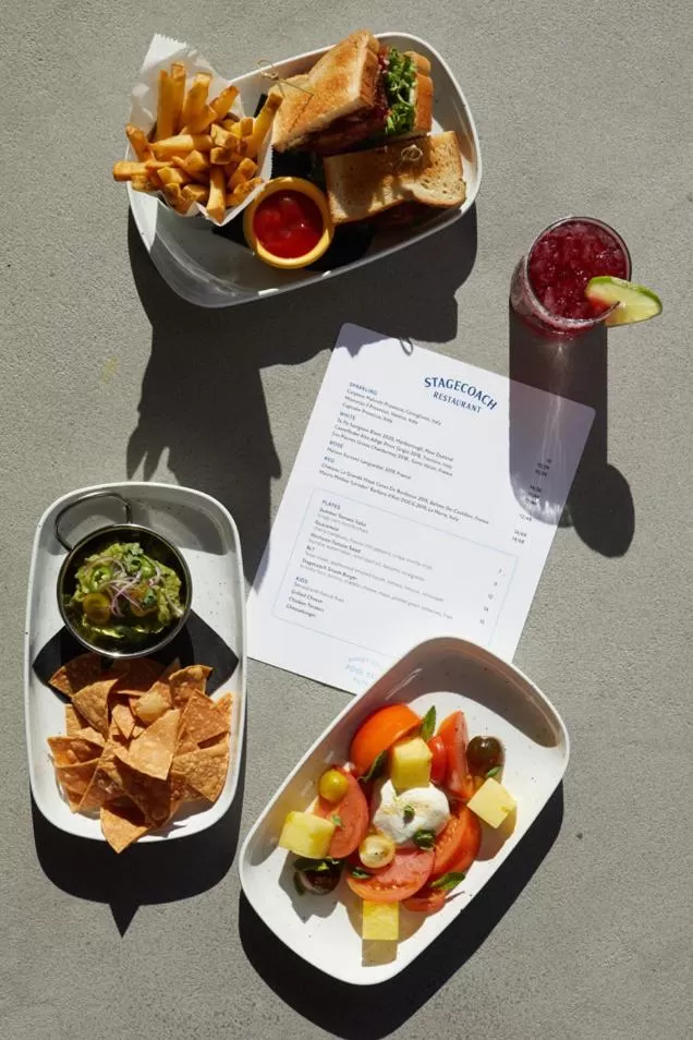 Food in Stagecoach Inn