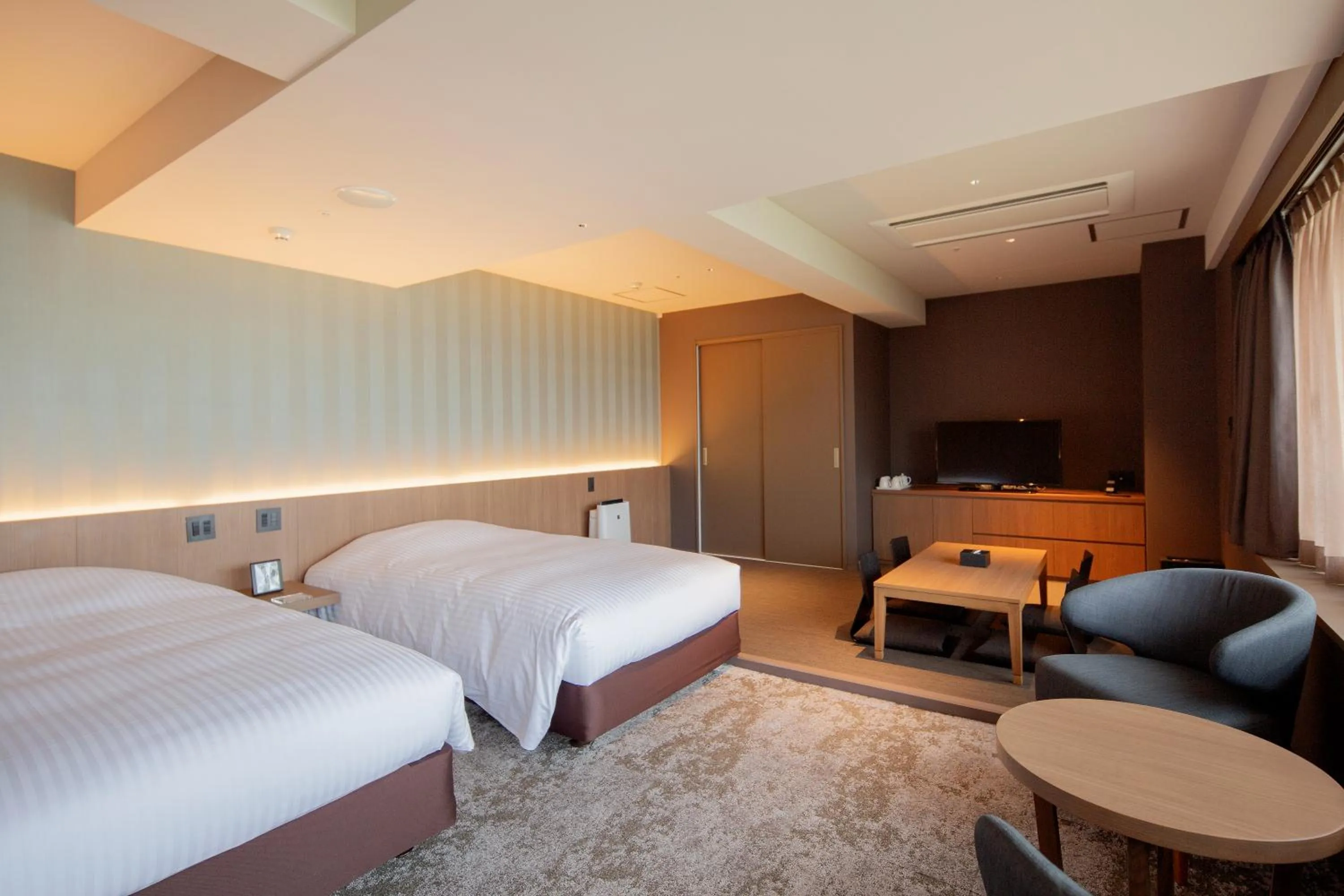 Photo of the whole room, Bed in Art Hotel Kokura New Tagawa
