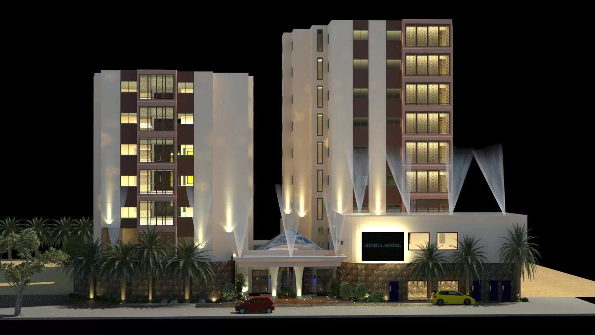 Property building in Meshal Hotel