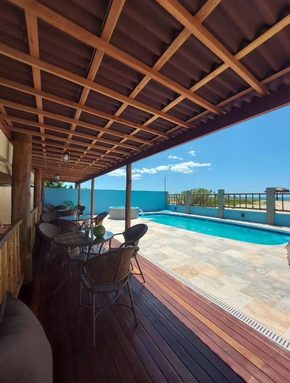 Swimming pool in Pousada Pé na Areia Gostoso