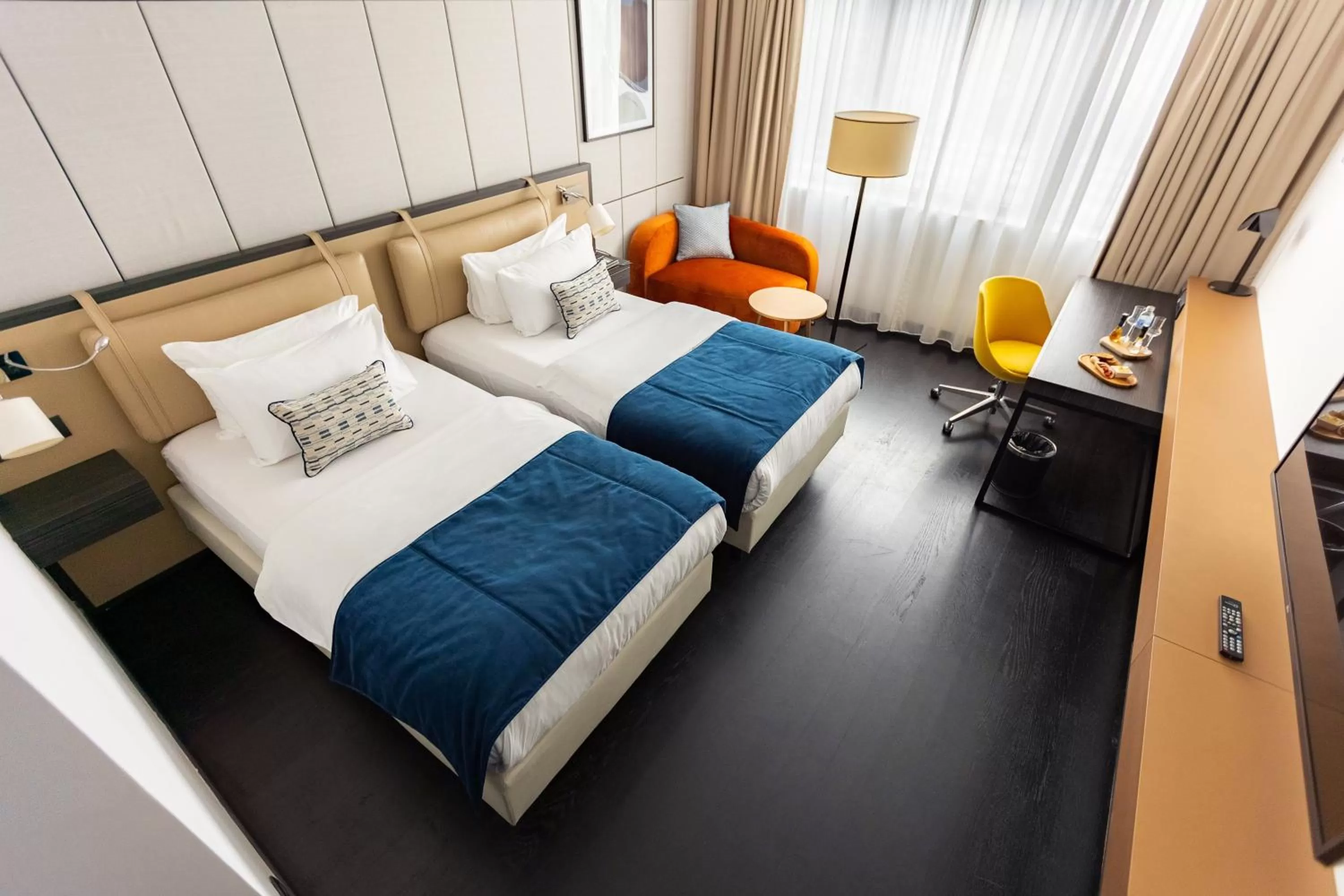 Photo of the whole room, Bed in Crowne Plaza Belgrade by IHG