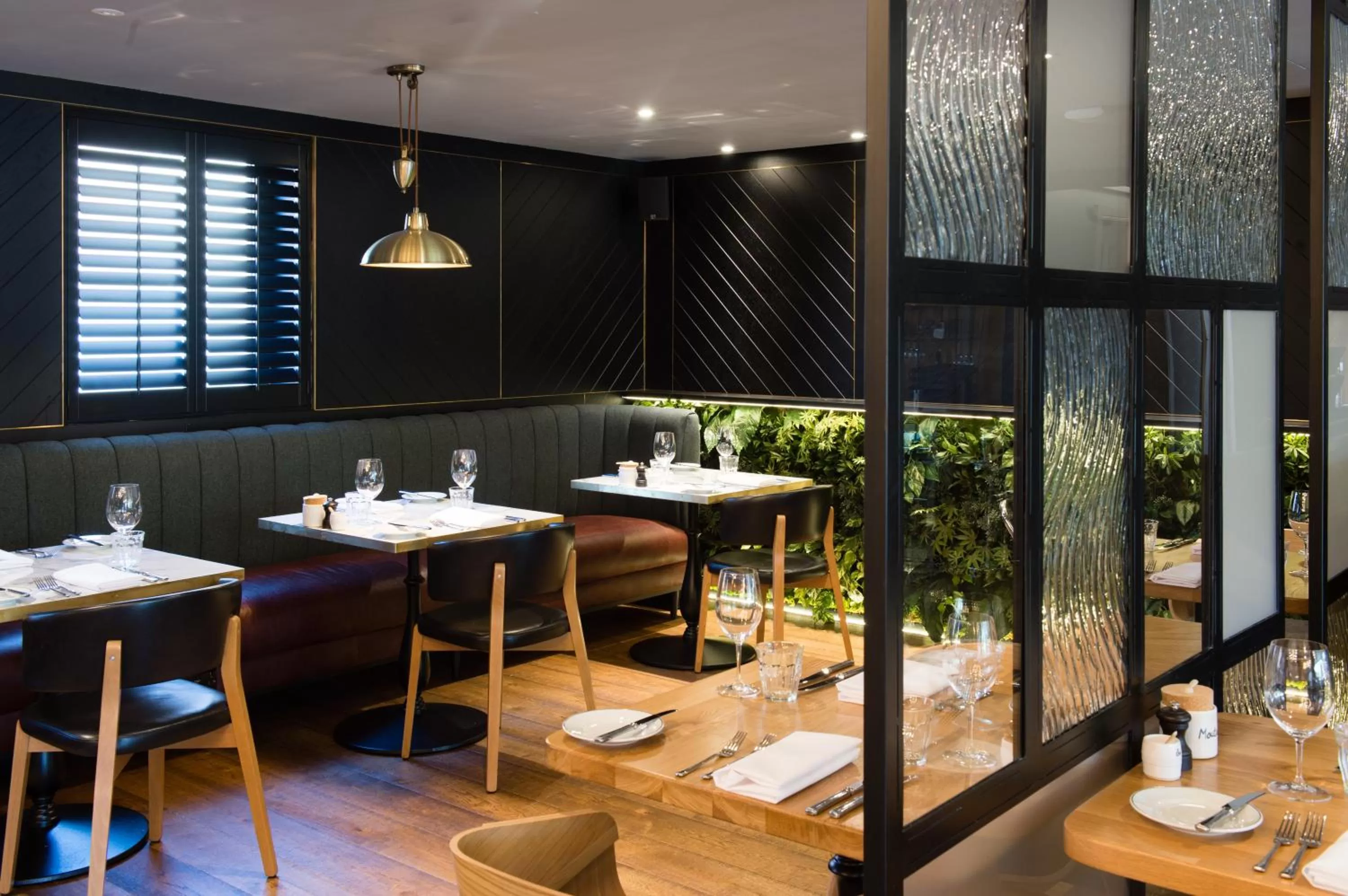 Restaurant/places to eat in Hotel Du Vin Stratford